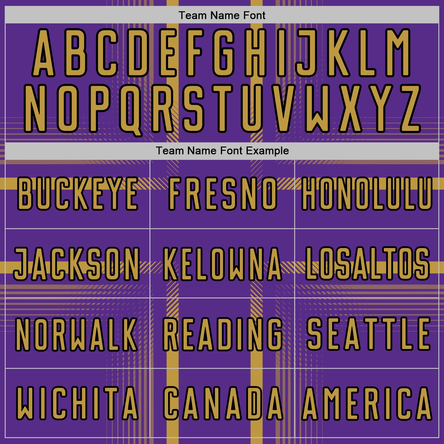 Custom Purple Old Gold-Black Lines Sublimation Soccer Uniform Jersey