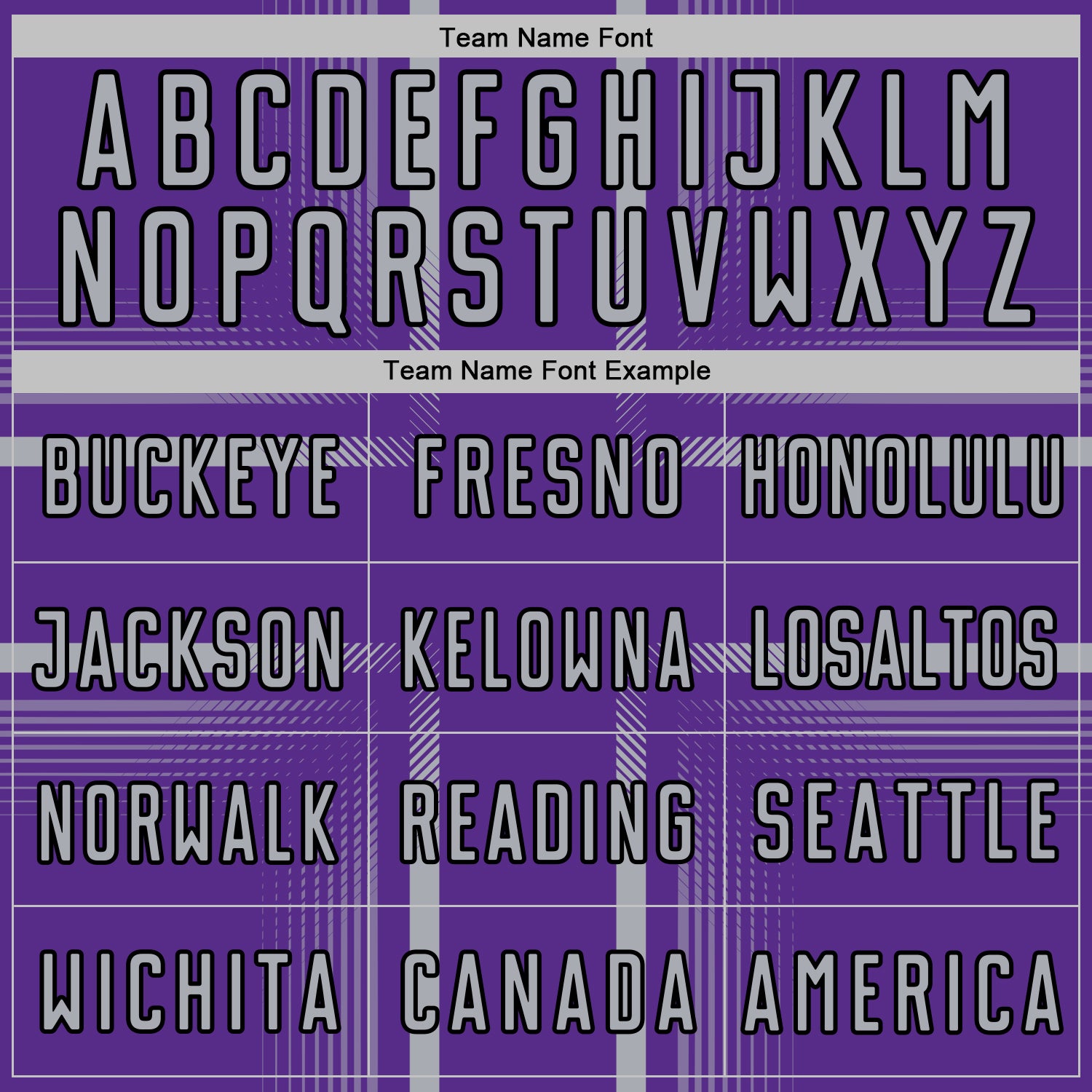 Custom Purple Gray-Black Lines Sublimation Soccer Uniform Jersey