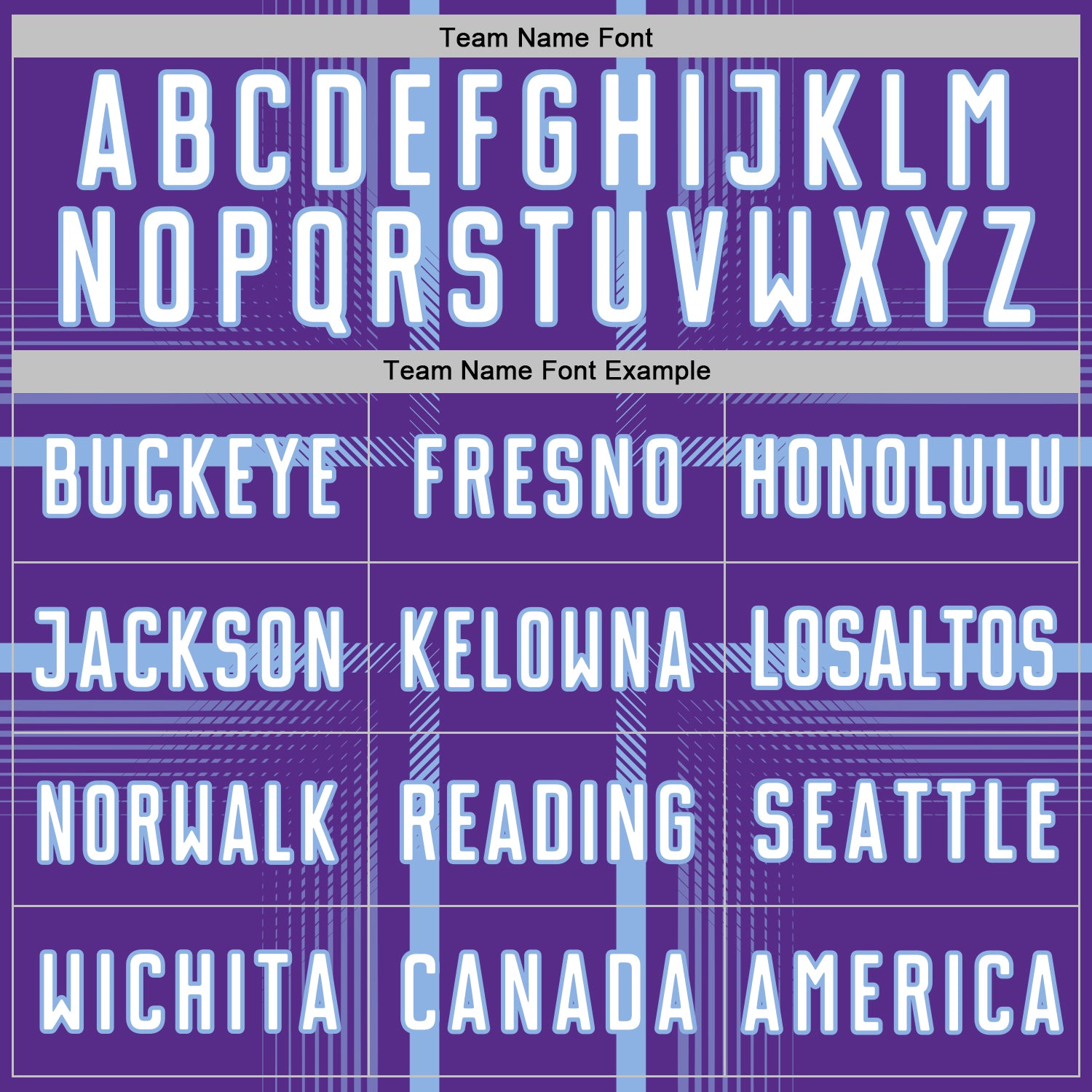 Custom Purple White-Light Blue Lines Sublimation Soccer Uniform Jersey