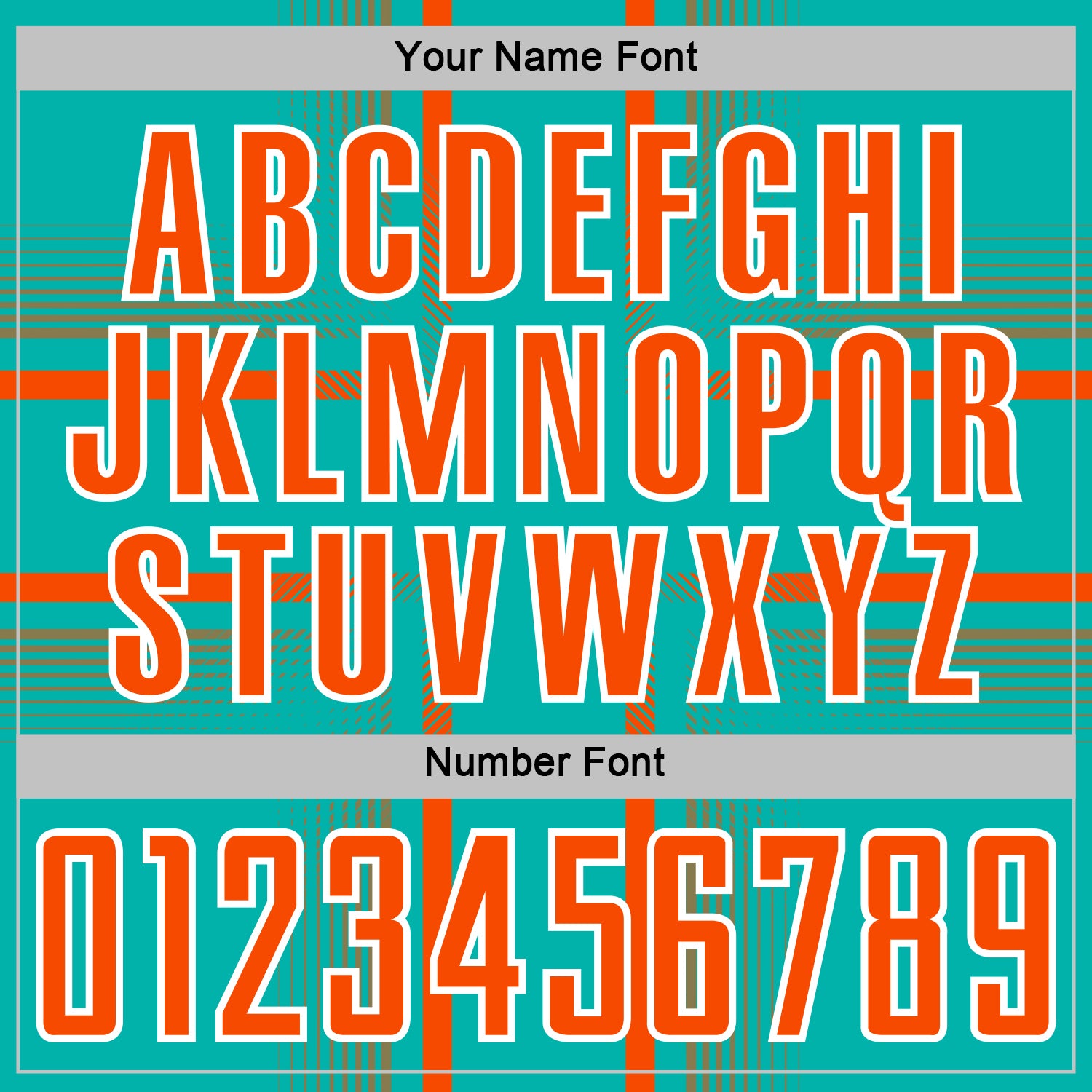 Custom Aqua Orange-White Lines Sublimation Soccer Uniform Jersey