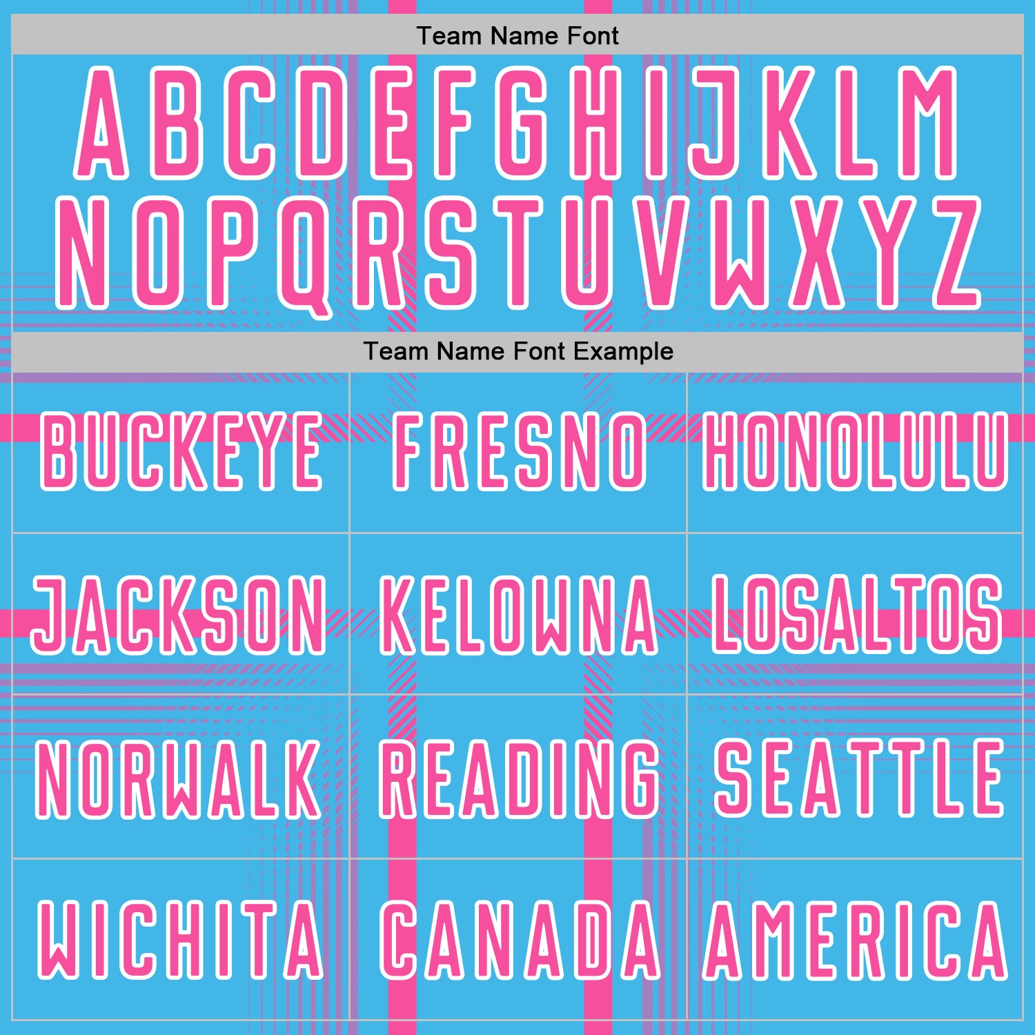 Custom Sky Blue Pink-White Lines Sublimation Soccer Uniform Jersey