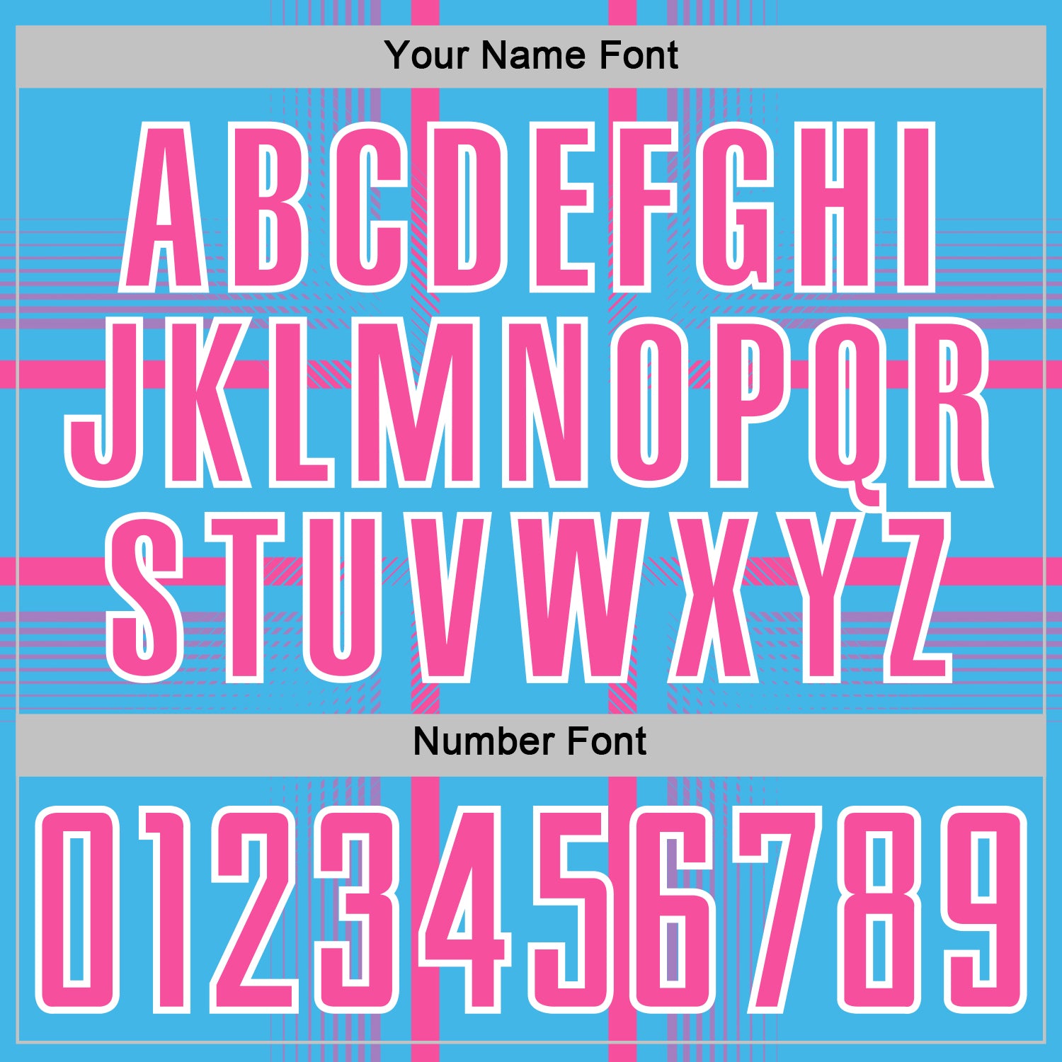 Custom Sky Blue Pink-White Lines Sublimation Soccer Uniform Jersey