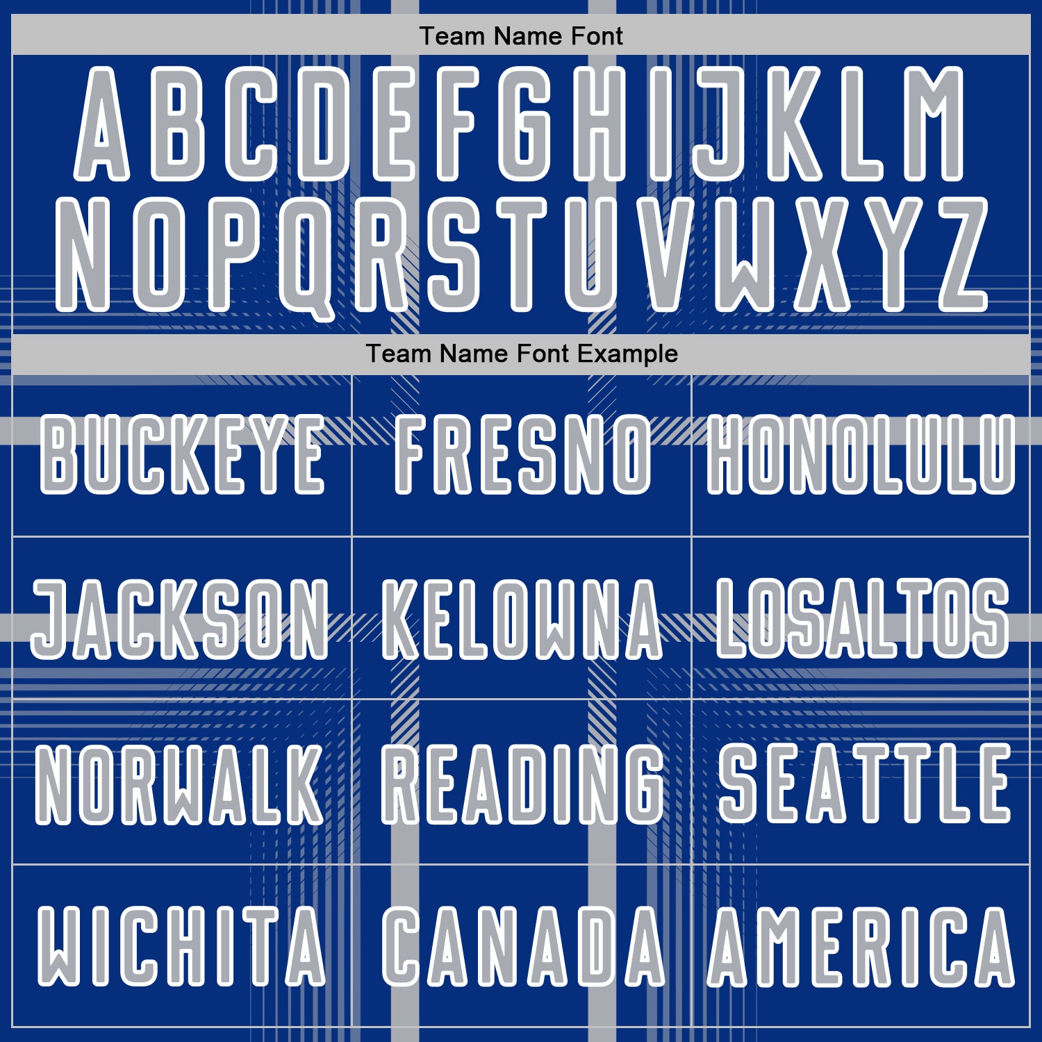 Custom Royal Gray-White Lines Sublimation Soccer Uniform Jersey