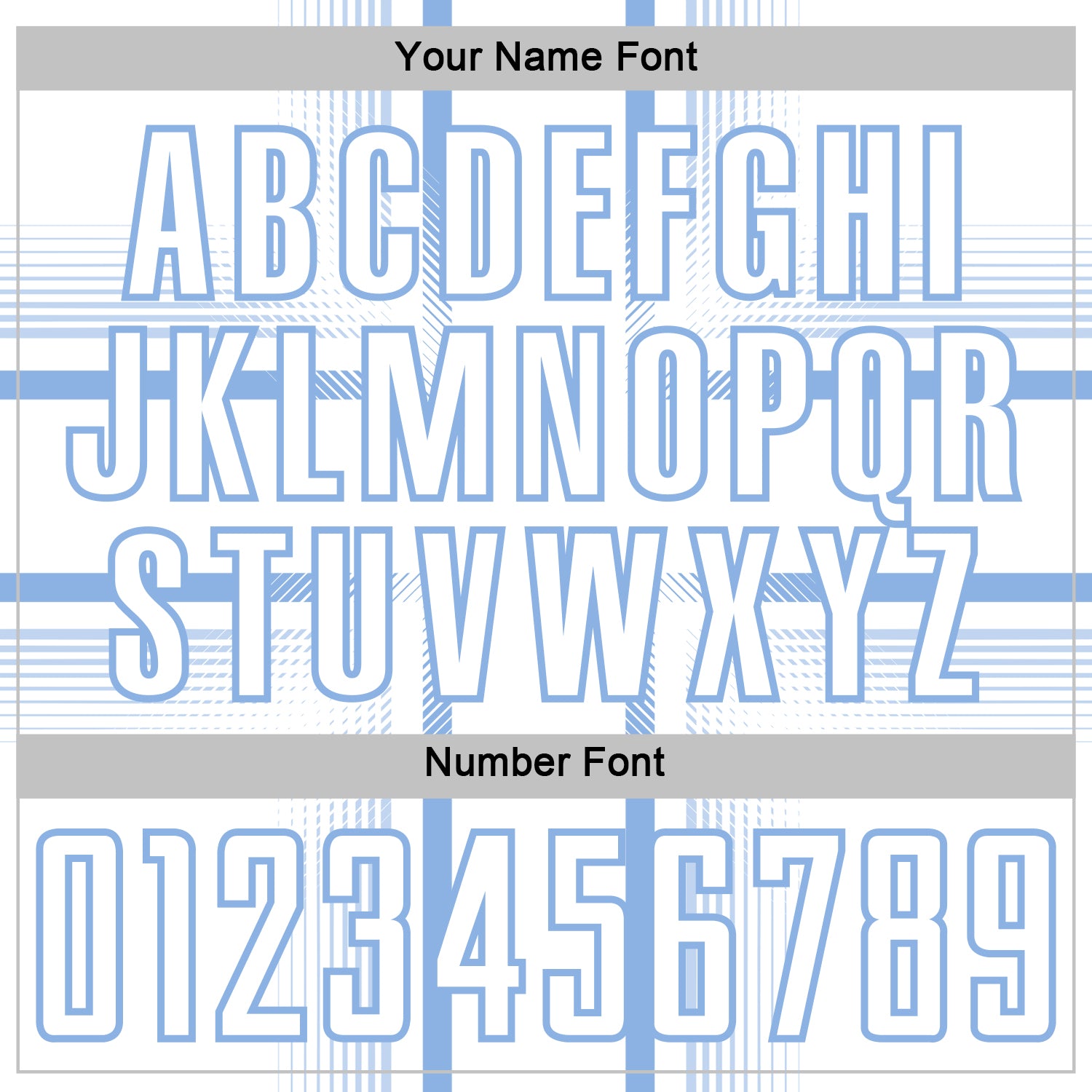 Custom White Light Blue Lines Sublimation Soccer Uniform Jersey