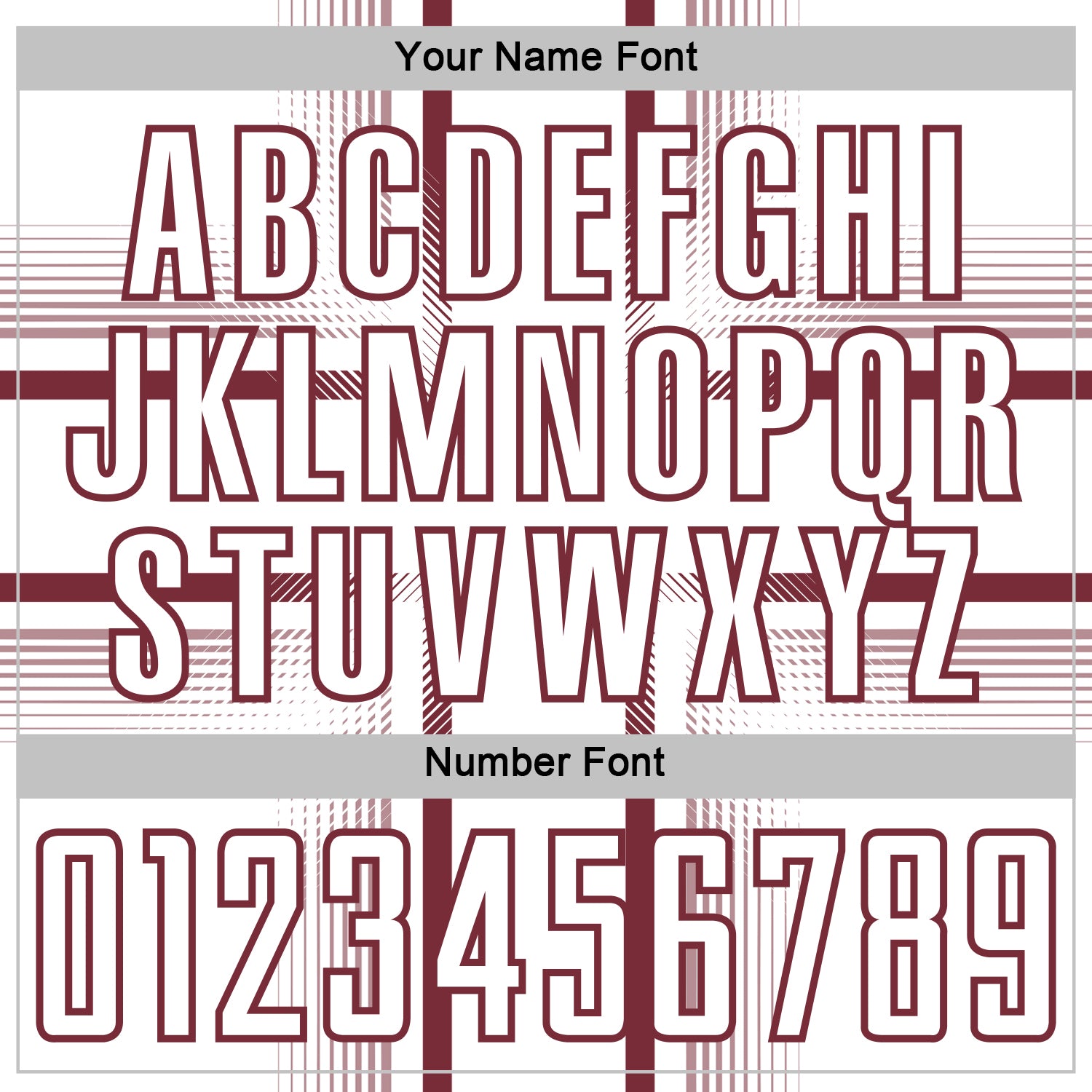 Custom White Burgundy Lines Sublimation Soccer Uniform Jersey