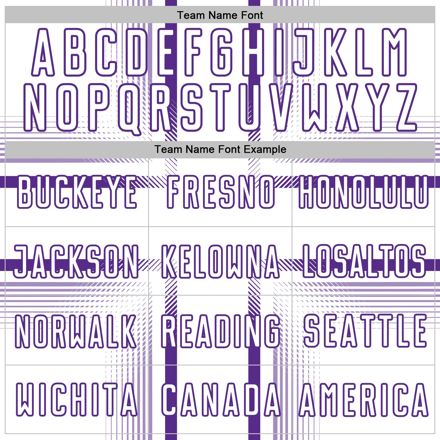 Custom White Purple Lines Sublimation Soccer Uniform Jersey