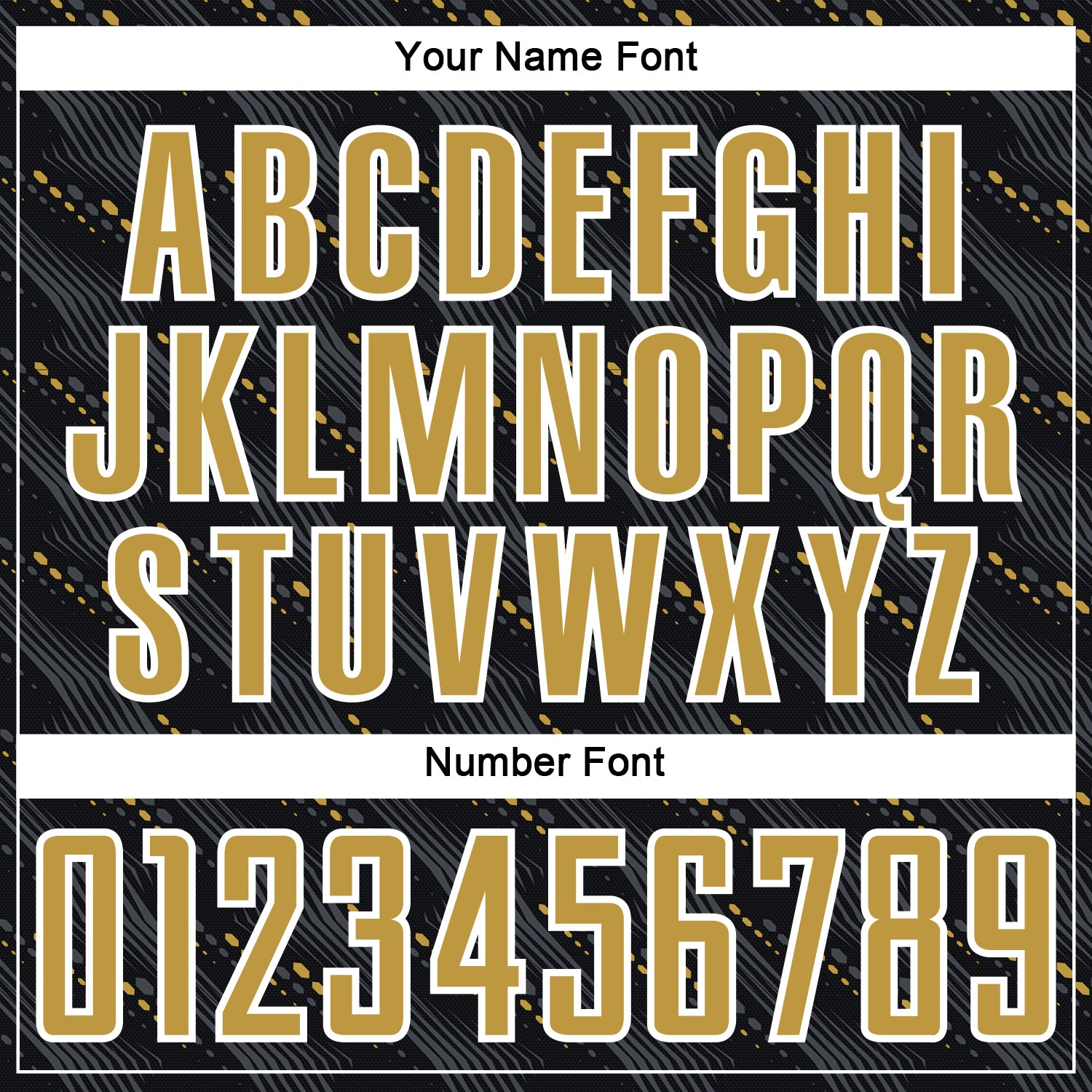 Custom Black Old Gold-White Slant Lines Sports Sublimation Soccer Uniform Jersey