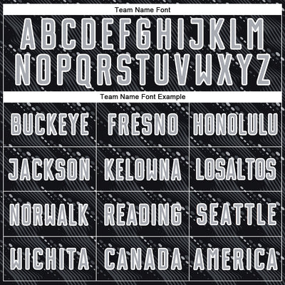 Custom Black Gray-White Slant Lines Sports Sublimation Soccer Uniform Jersey