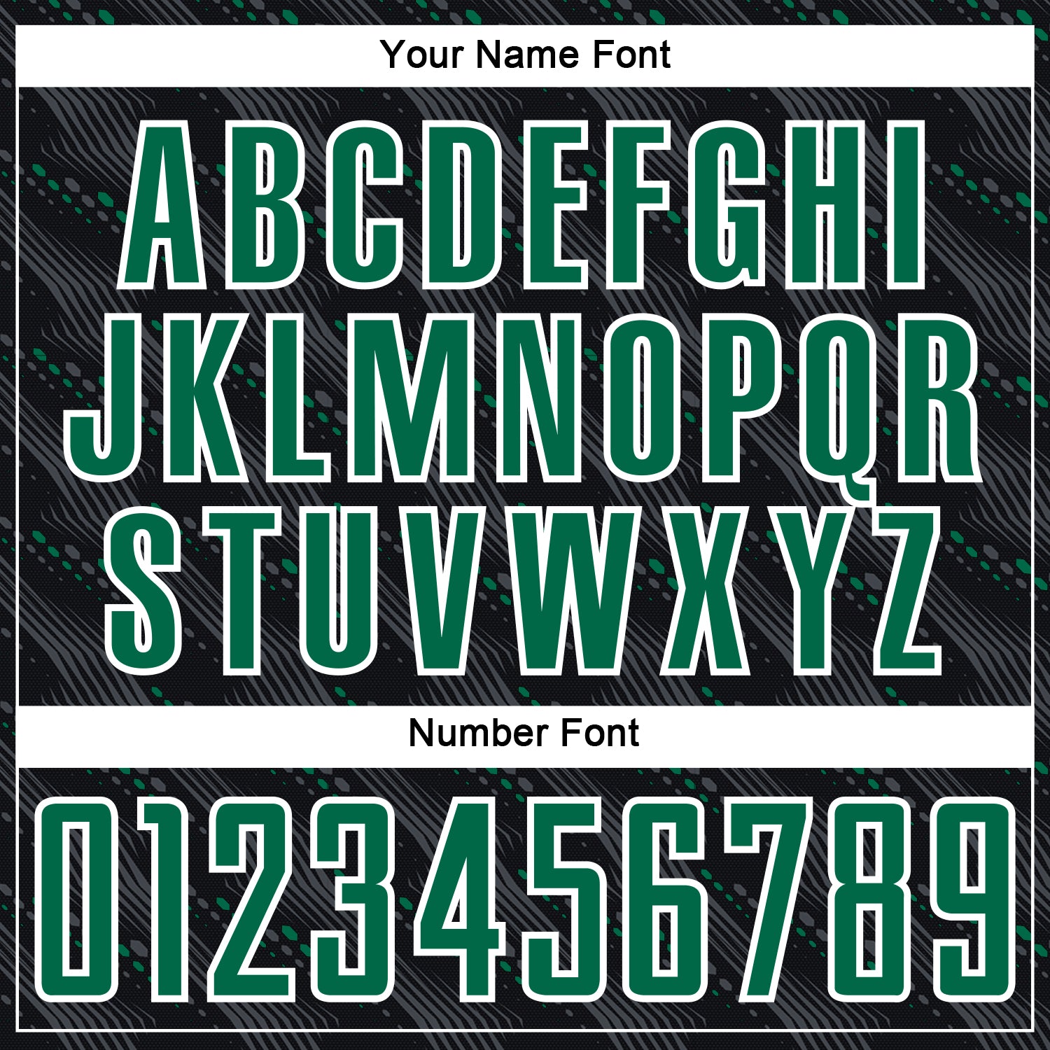 Custom Black Kelly Green-White Slant Lines Sports Sublimation Soccer Uniform Jersey