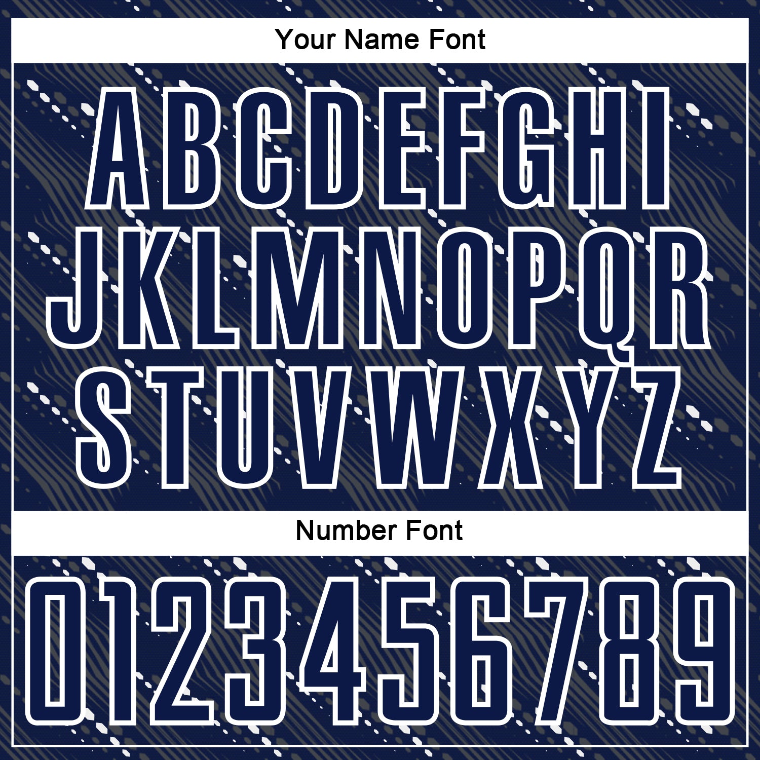 Custom Navy White Slant Lines Sports Sublimation Soccer Uniform Jersey