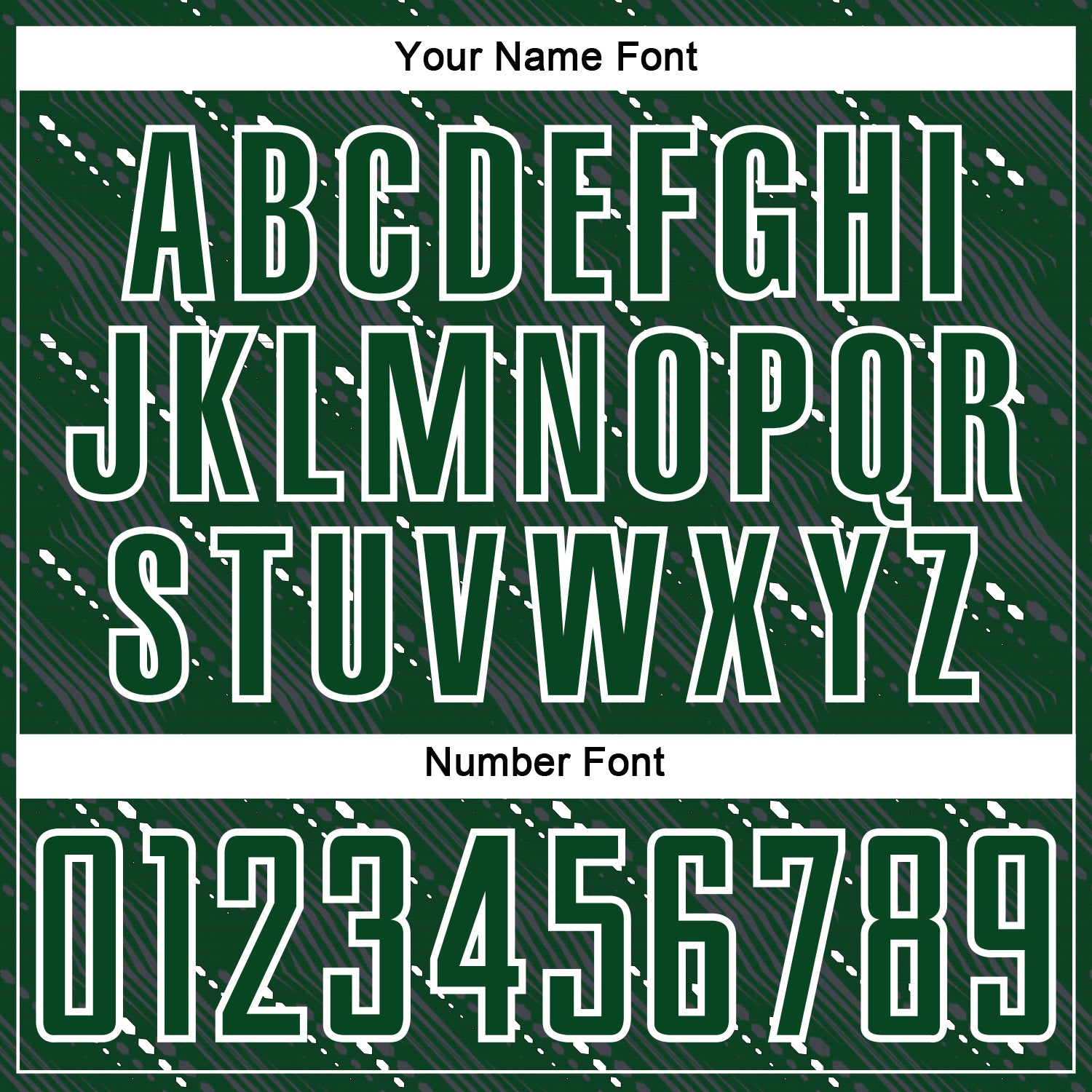 Custom Green White Slant Lines Sports Sublimation Soccer Uniform Jersey