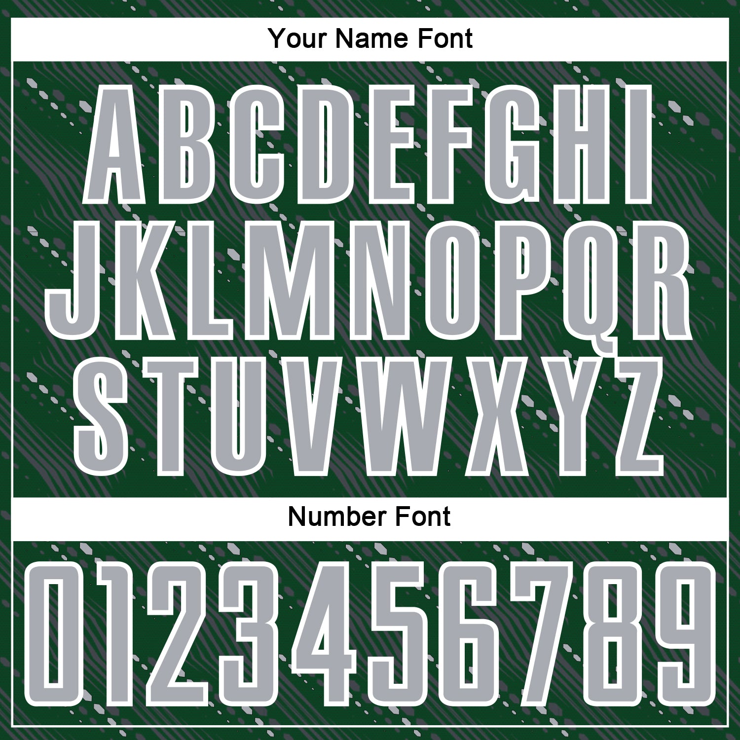 Custom Green Gray-White Slant Lines Sports Sublimation Soccer Uniform Jersey