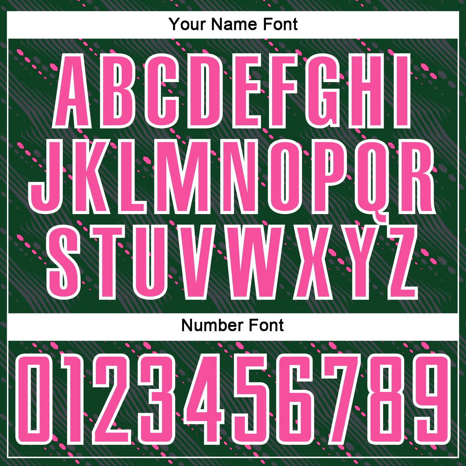 Custom Green Pink-White Slant Lines Sports Sublimation Soccer Uniform Jersey