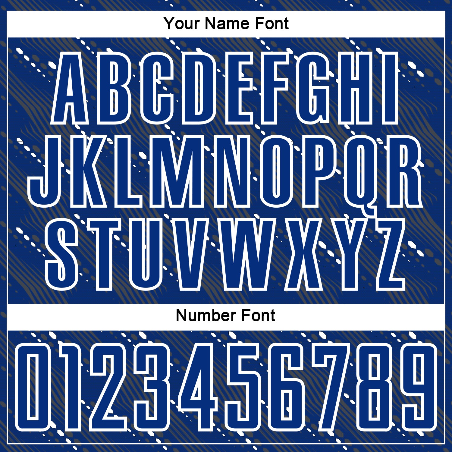 Custom Royal White Slant Lines Sports Sublimation Soccer Uniform Jersey