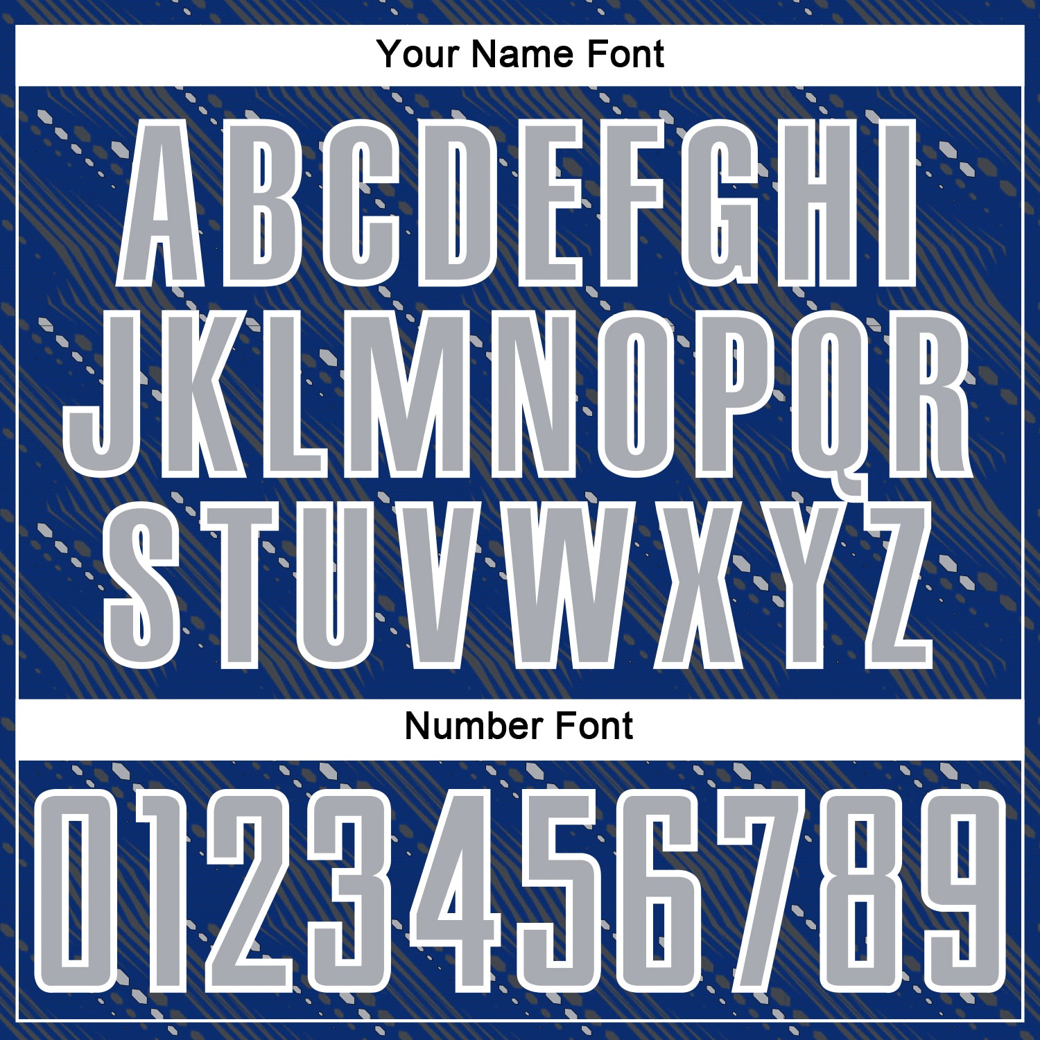 Custom Royal Gray-White Slant Lines Sports Sublimation Soccer Uniform Jersey