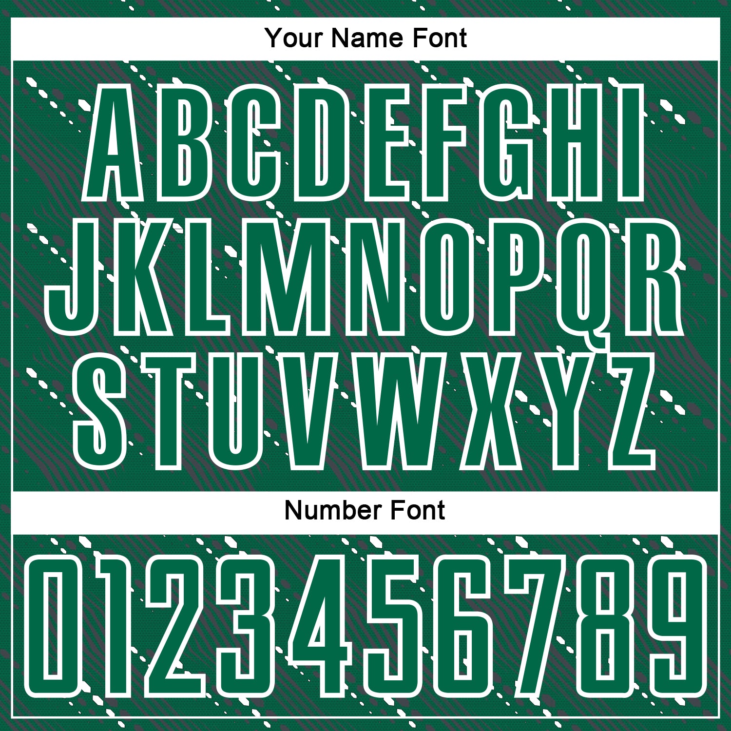 Custom Kelly Green White Slant Lines Sports Sublimation Soccer Uniform Jersey