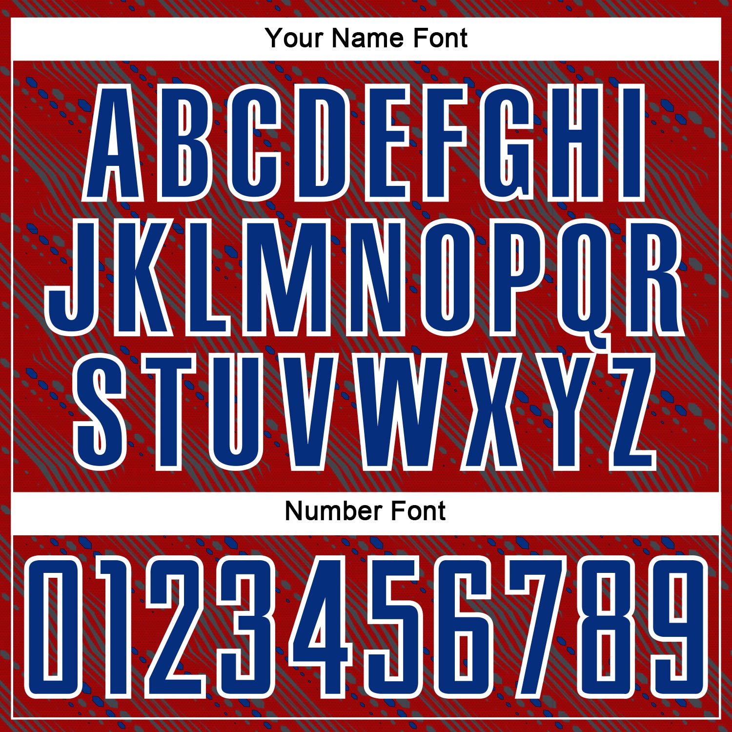 Custom Red Royal-White Slant Lines Sports Sublimation Soccer Uniform Jersey