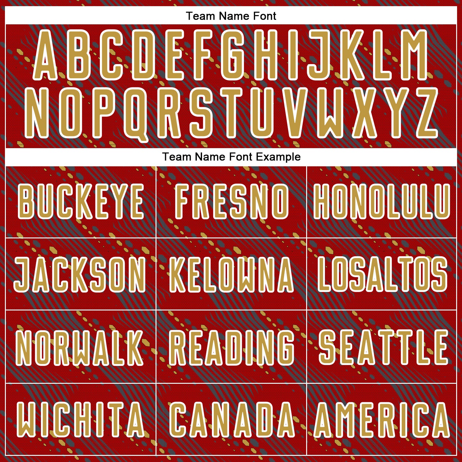 Custom Red Old Gold-White Slant Lines Sports Sublimation Soccer Uniform Jersey