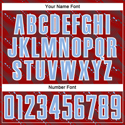 Custom Red Light Blue-White Slant Lines Sports Sublimation Soccer Uniform Jersey