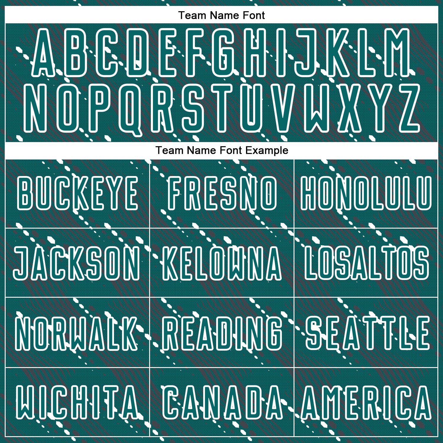 Custom Teal White Slant Lines Sports Sublimation Soccer Uniform Jersey