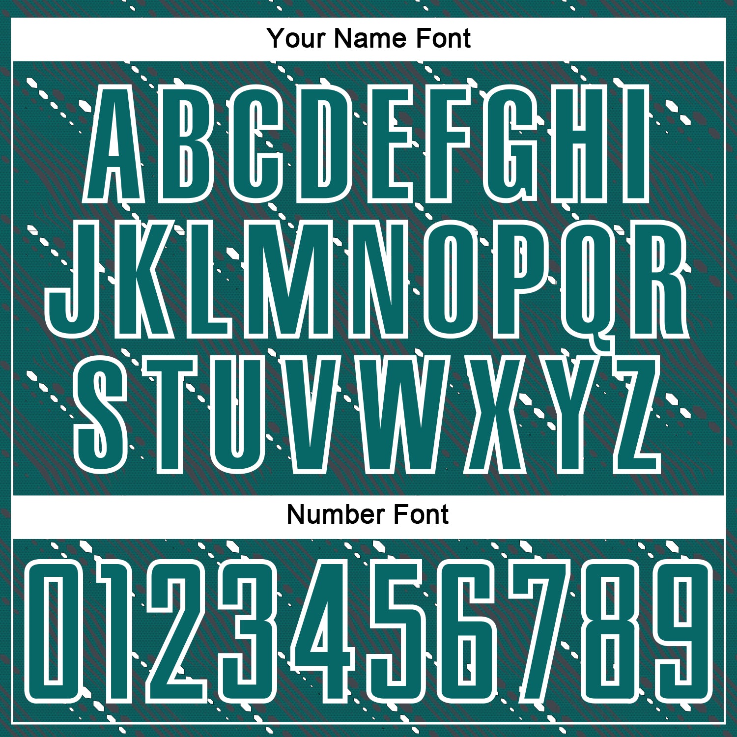 Custom Teal White Slant Lines Sports Sublimation Soccer Uniform Jersey