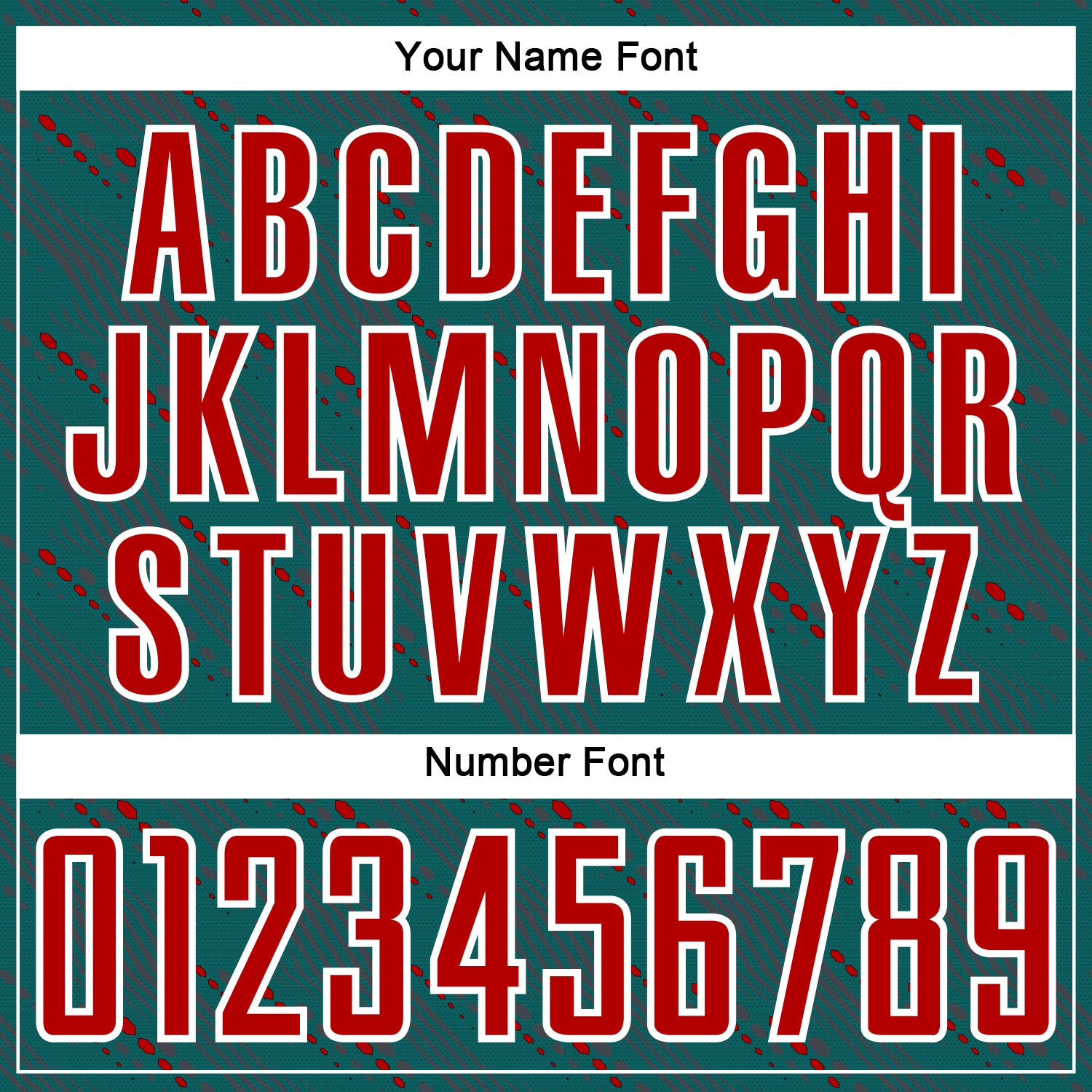 Custom Teal Red-White Slant Lines Sports Sublimation Soccer Uniform Jersey