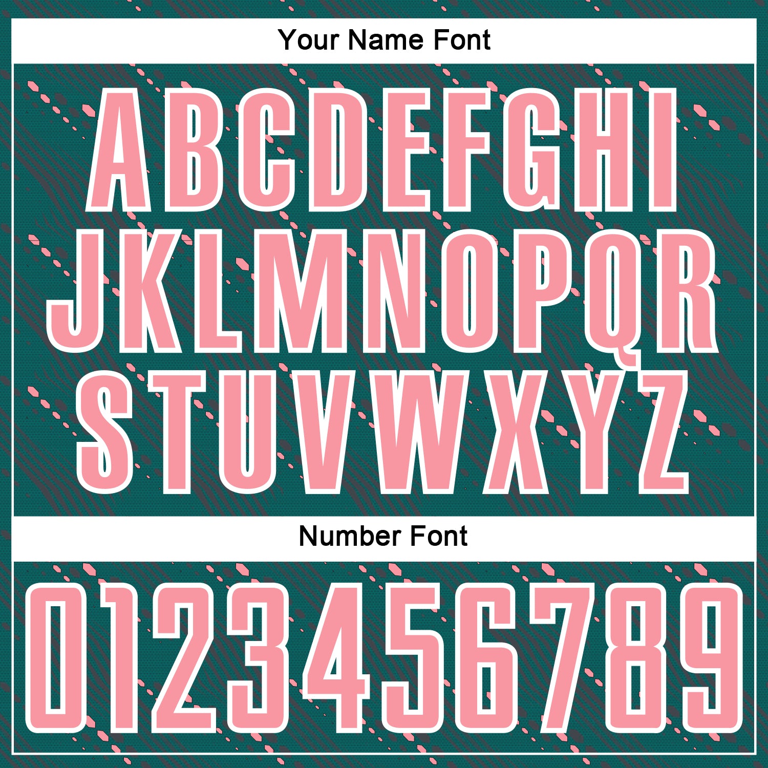 Custom Teal Medium Pink-White Slant Lines Sports Sublimation Soccer Uniform Jersey