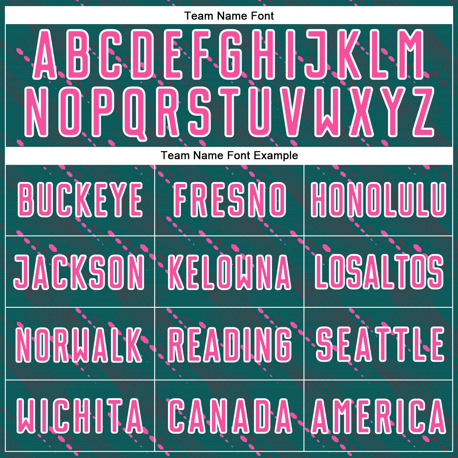 Custom Teal Pink-White Slant Lines Sports Sublimation Soccer Uniform Jersey