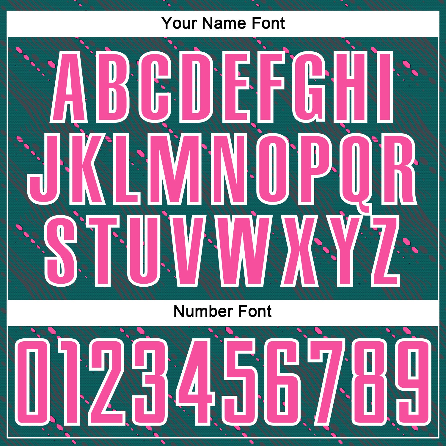 Custom Teal Pink-White Slant Lines Sports Sublimation Soccer Uniform Jersey