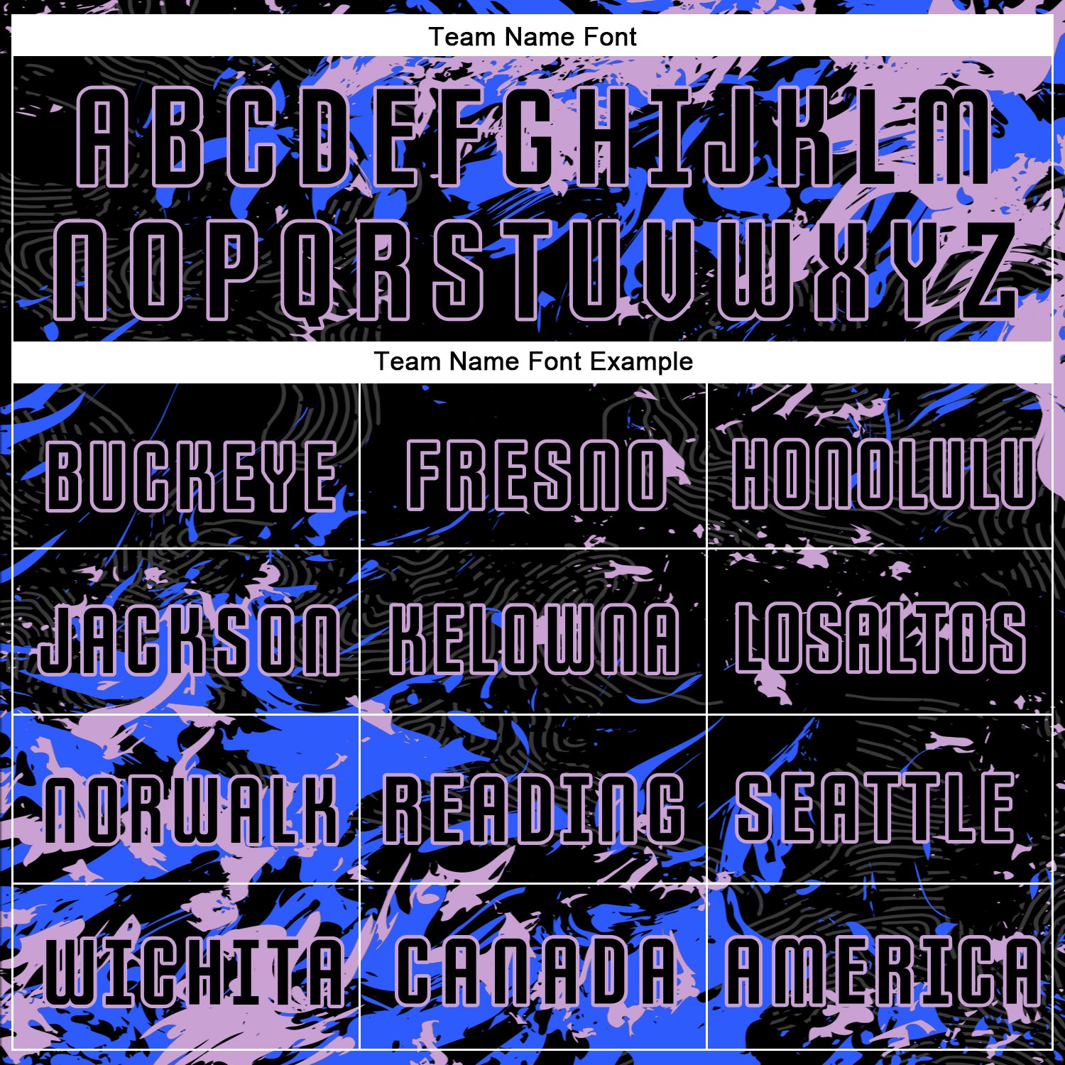 Custom Black Light Purple-Royal Fluid Art Splash Sublimation Soccer Uniform Jersey