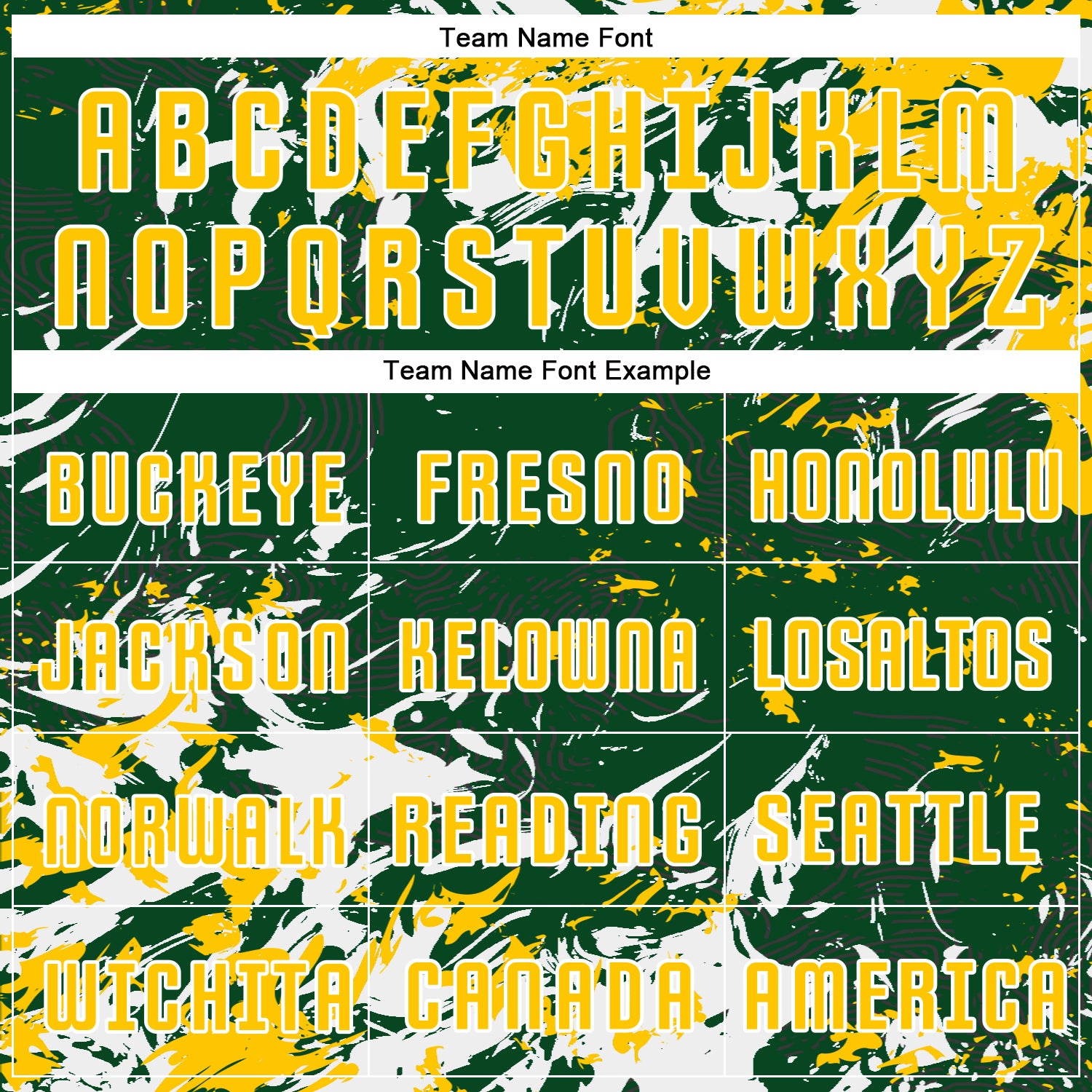 Custom Green Yellow-White Fluid Art Splash Sublimation Soccer Uniform Jersey