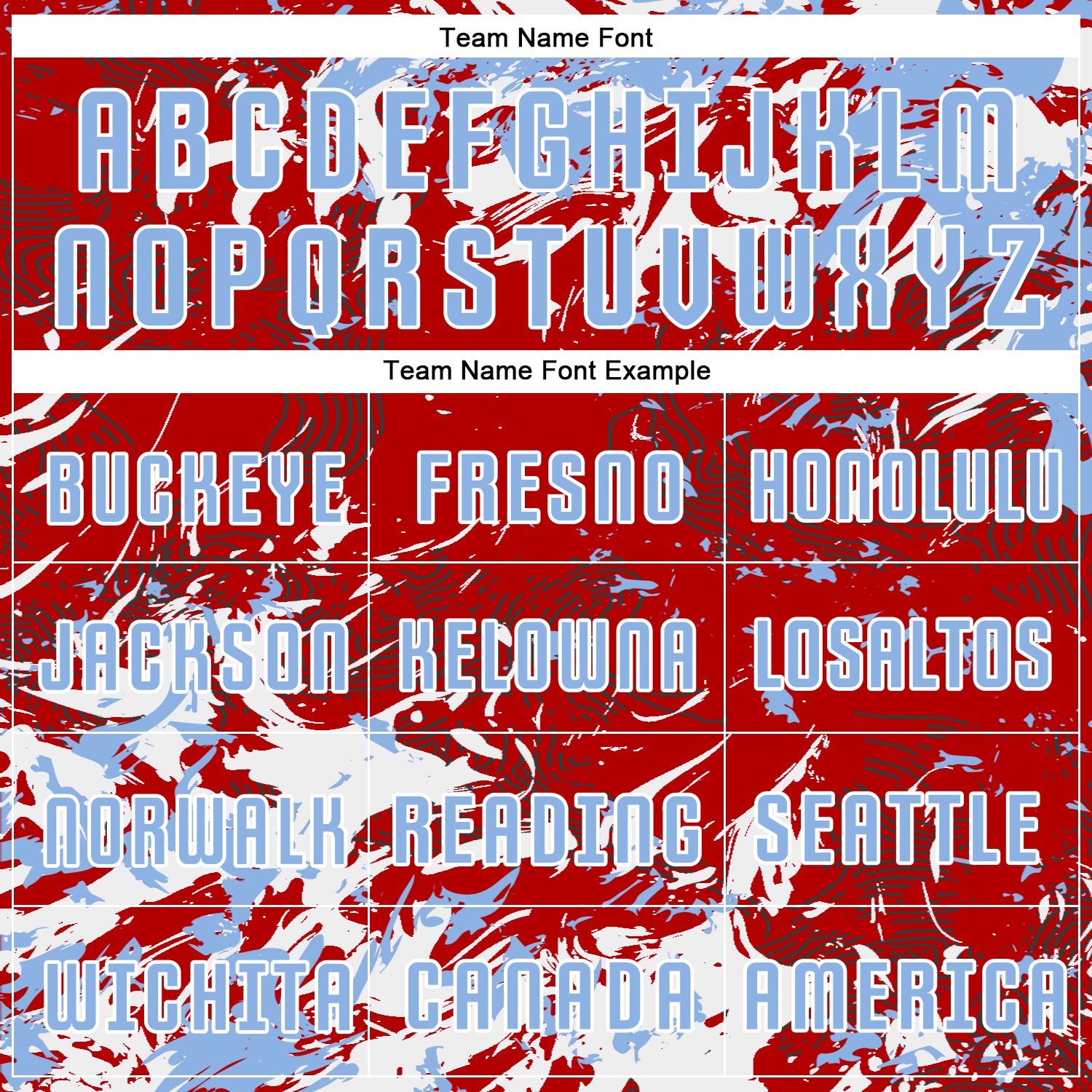 Custom Red Light Blue-White Fluid Art Splash Sublimation Soccer Uniform Jersey