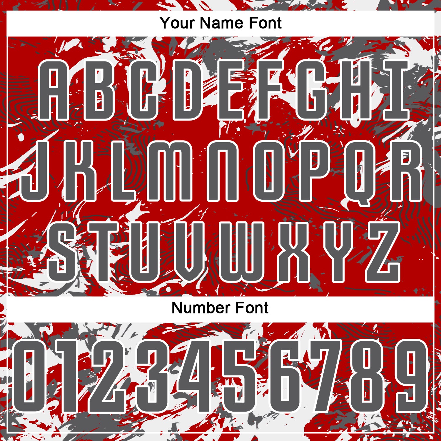 Custom Red Steel Gray-White Fluid Art Splash Sublimation Soccer Uniform Jersey