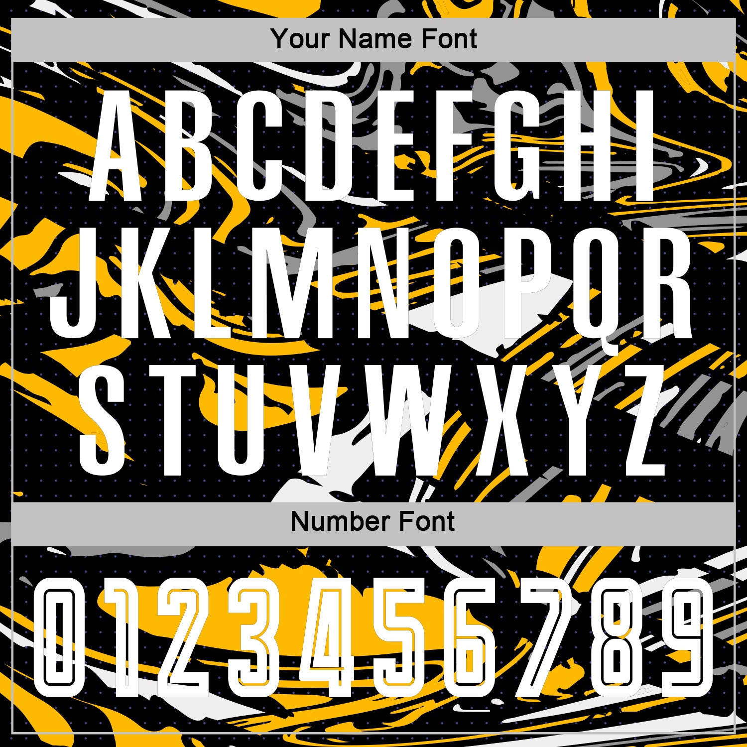 Custom Figure White Black-Gold Fluid Art Splash Sublimation Soccer Uniform Jersey