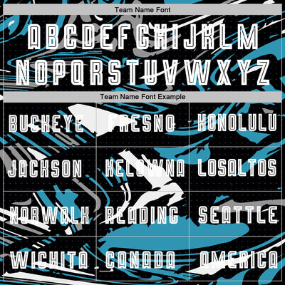 Custom Figure White Black-Panther Blue Fluid Art Splash Sublimation Soccer Uniform Jersey