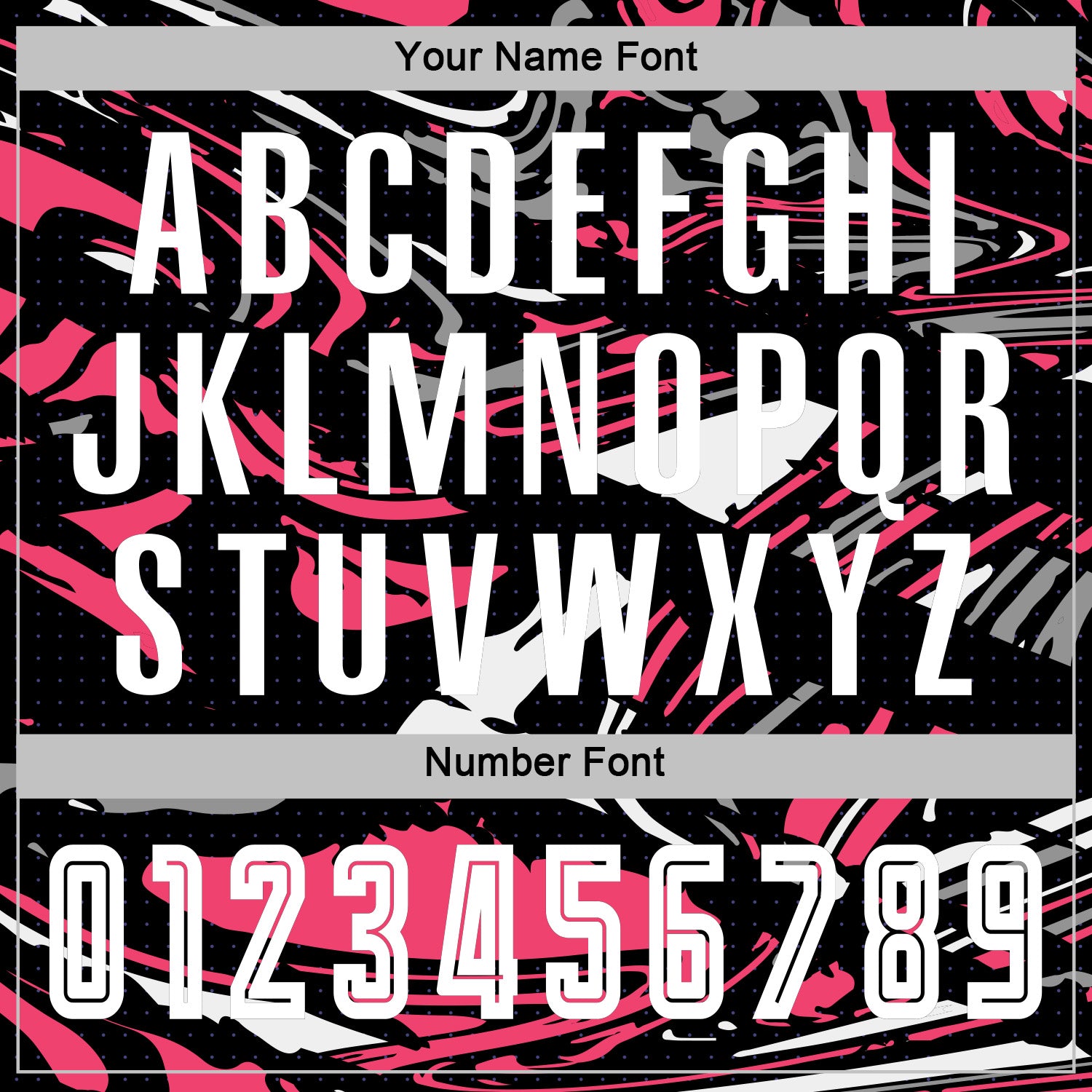 Custom Figure White Black-Neon Pink Fluid Art Splash Sublimation Soccer Uniform Jersey