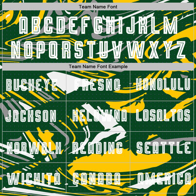 Custom Figure White Green-Yellow Fluid Art Splash Sublimation Soccer Uniform Jersey