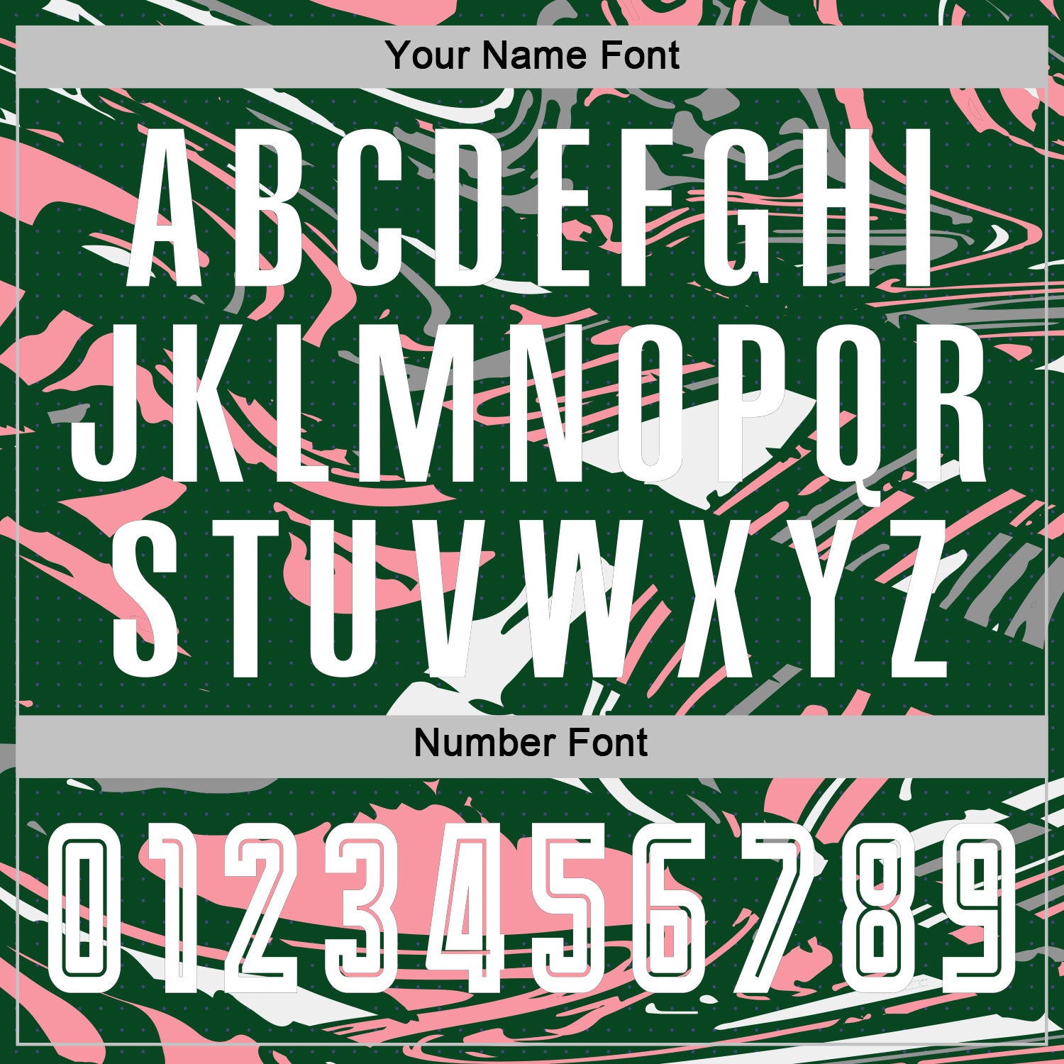 Custom Figure White Green-Medium Pink Fluid Art Splash Sublimation Soccer Uniform Jersey