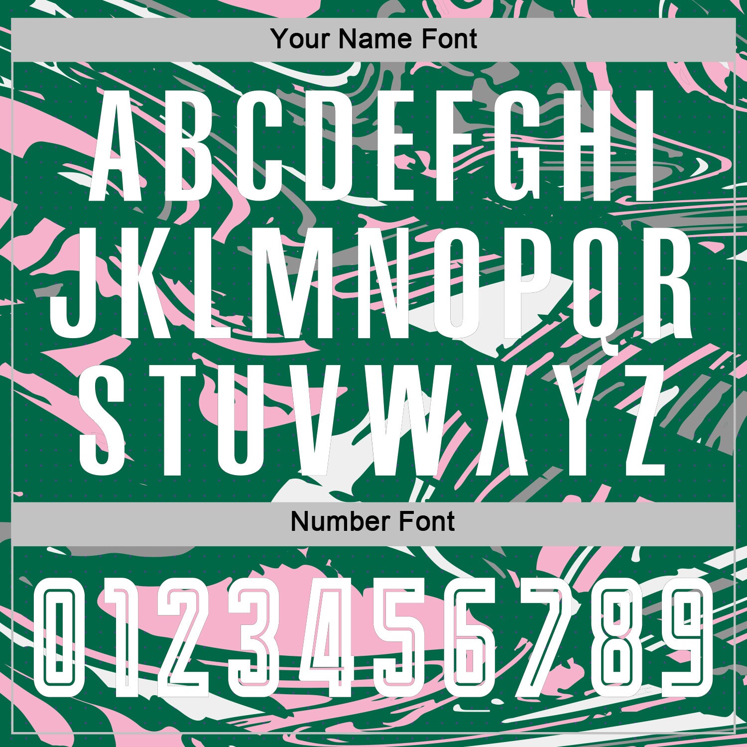 Custom Figure White Kelly Green-Light Pink Fluid Art Splash Sublimation Soccer Uniform Jersey