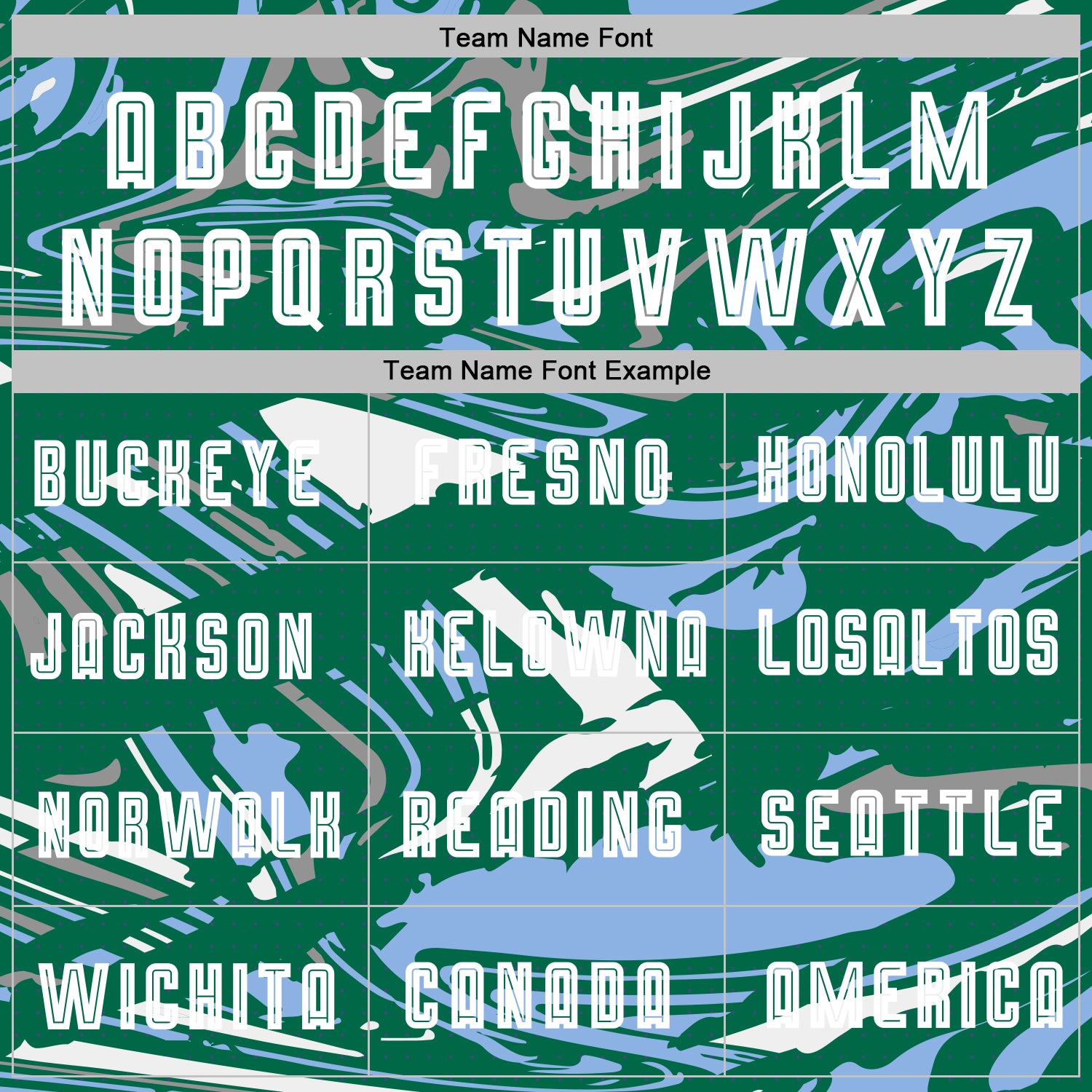 Custom Figure White Kelly Green-Light Blue Fluid Art Splash Sublimation Soccer Uniform Jersey