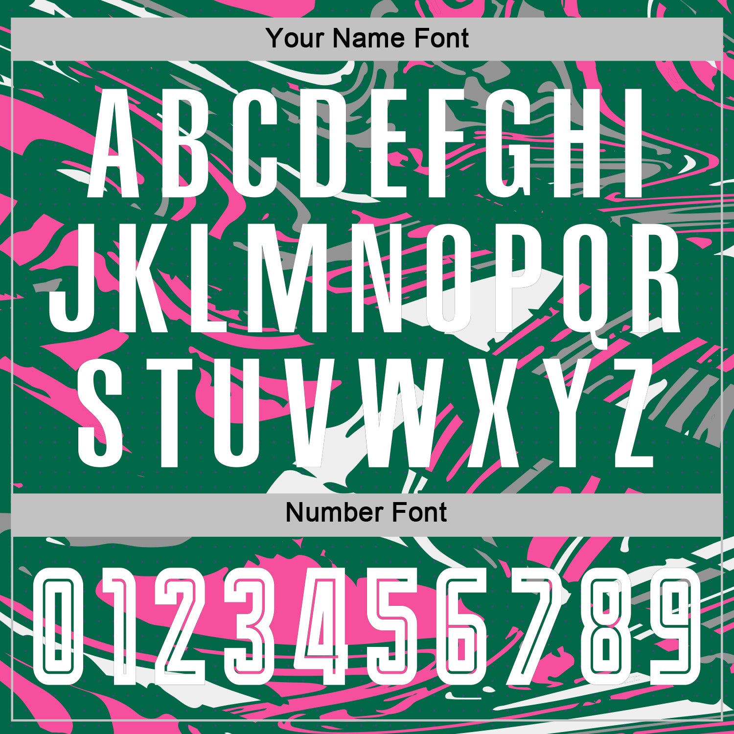 Custom Figure White Kelly Green-Pink Fluid Art Splash Sublimation Soccer Uniform Jersey