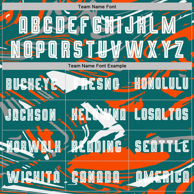 Custom Figure White Teal-Orange Fluid Art Splash Sublimation Soccer Uniform Jersey