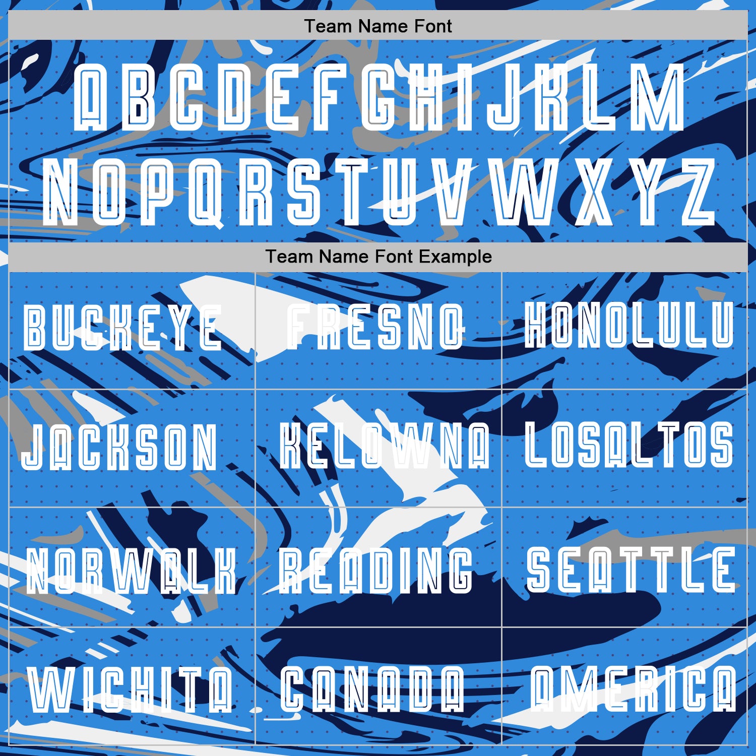 Custom Figure White Powder Blue-Navy Fluid Art Splash Sublimation Soccer Uniform Jersey