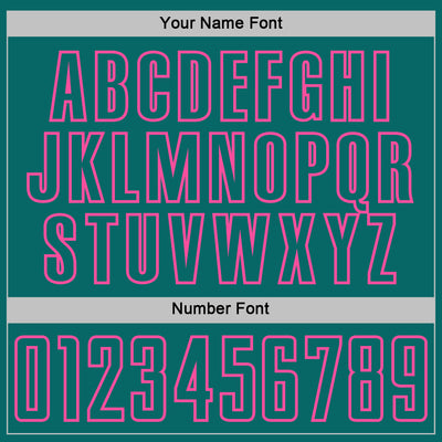 Custom Black Teal White-Pink Geometric Shape Sublimation Soccer Uniform Jersey