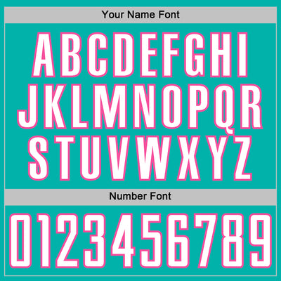 Custom Black White Aqua-Pink Geometric Shape Sublimation Soccer Uniform Jersey