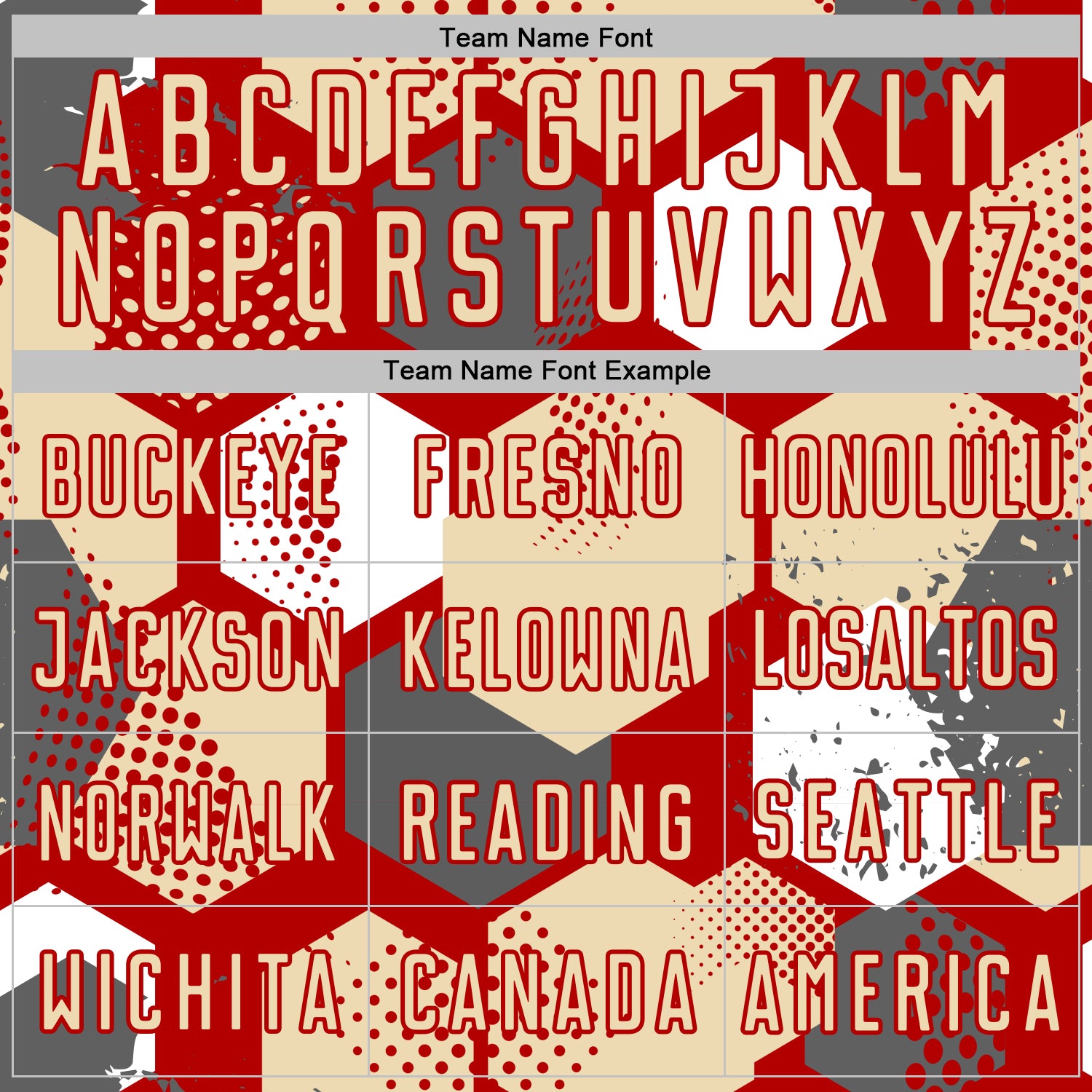 Custom Red Cream-White Geometric Shape Sublimation Soccer Uniform Jersey