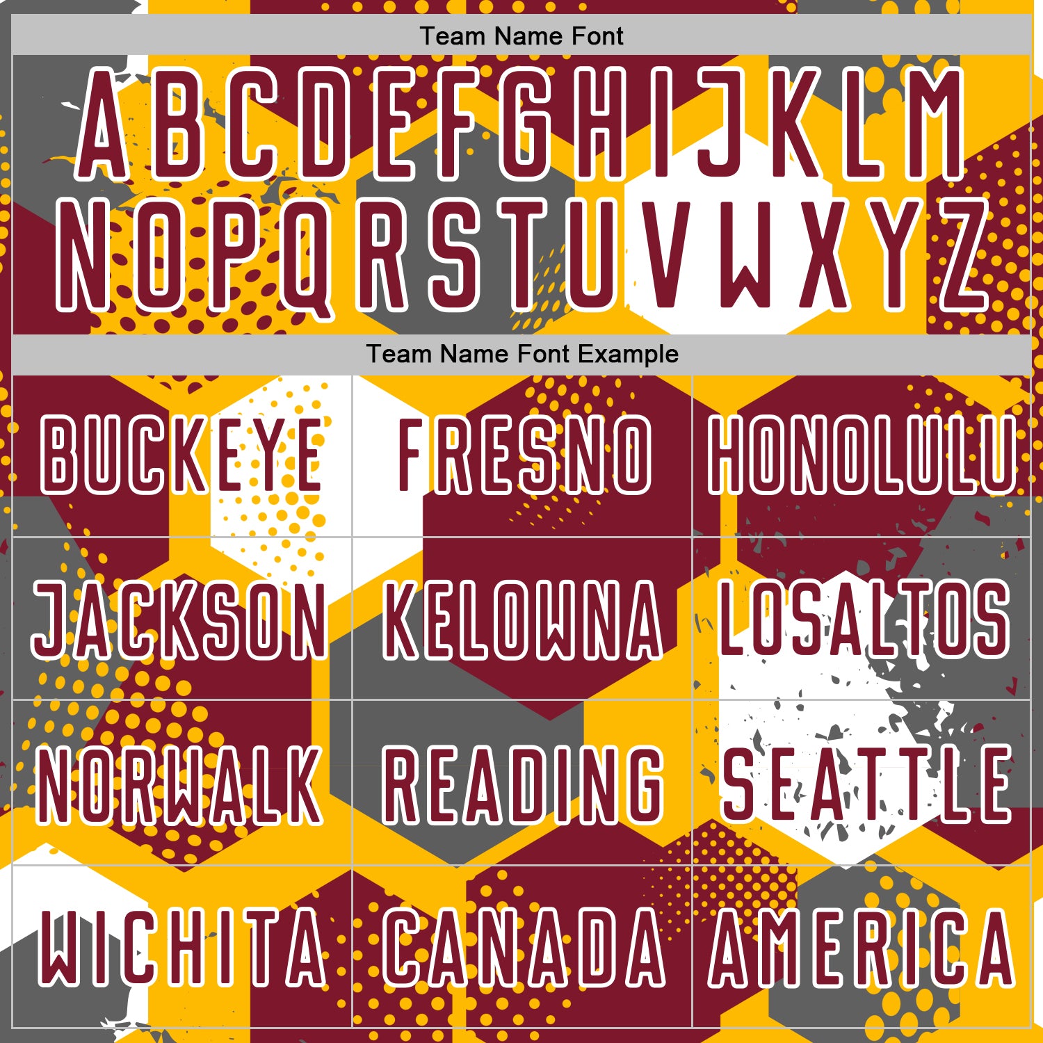 Custom Gold Crimson-White Geometric Shape Sublimation Soccer Uniform Jersey