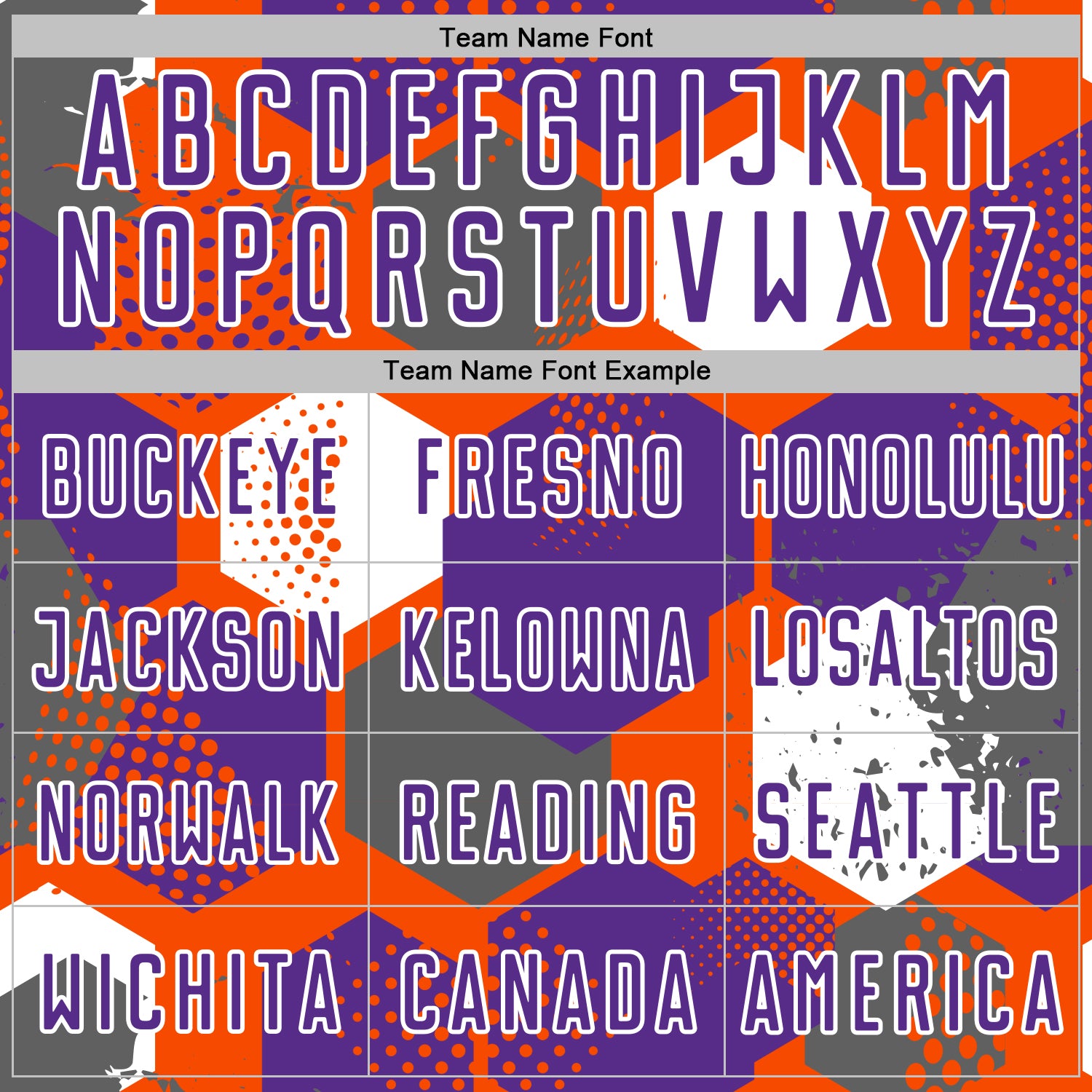 Custom Orange Purple-White Geometric Shape Sublimation Soccer Uniform Jersey