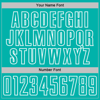 Custom Orange Aqua-White Geometric Shape Sublimation Soccer Uniform Jersey