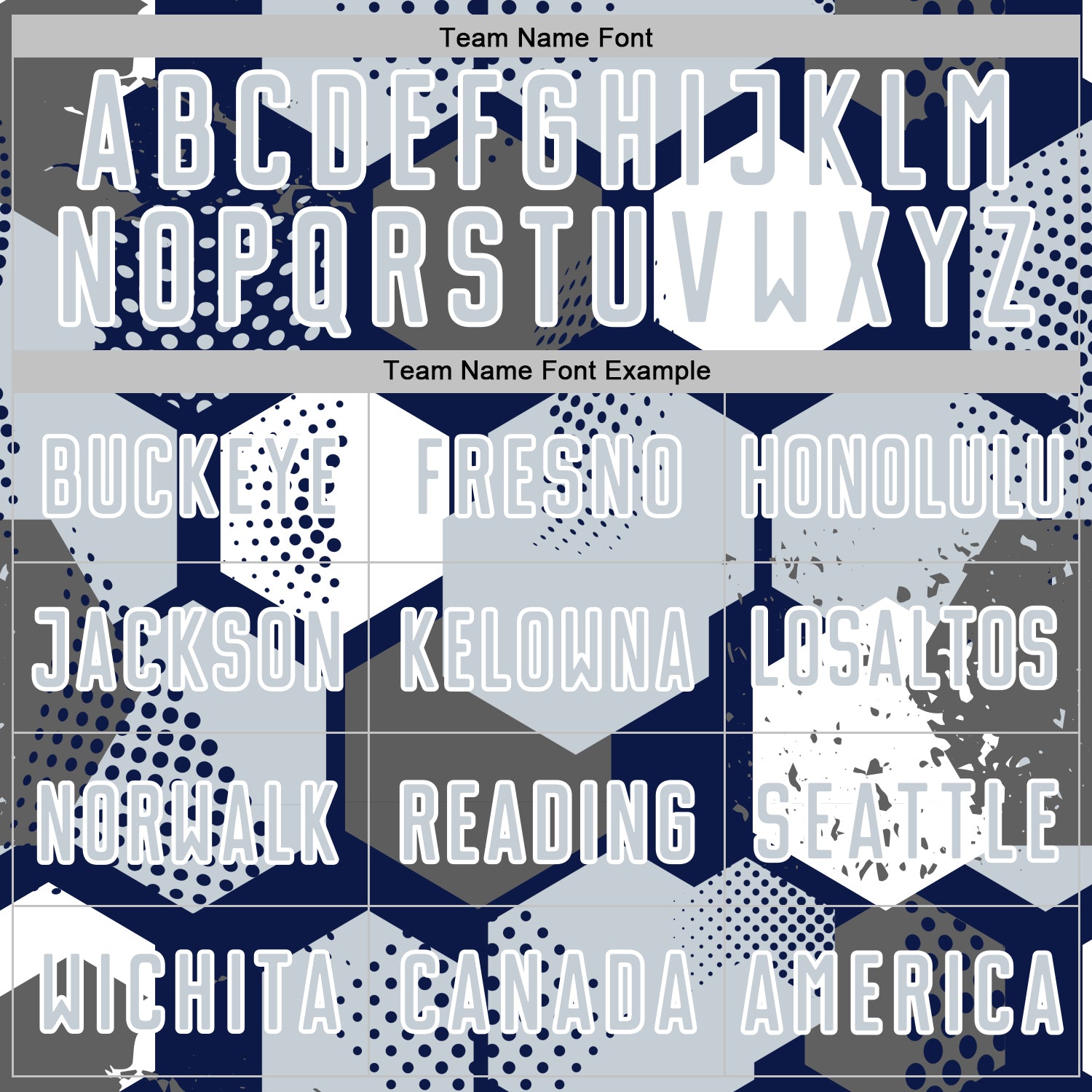 Custom Navy Silver-White Geometric Shape Sublimation Soccer Uniform Jersey